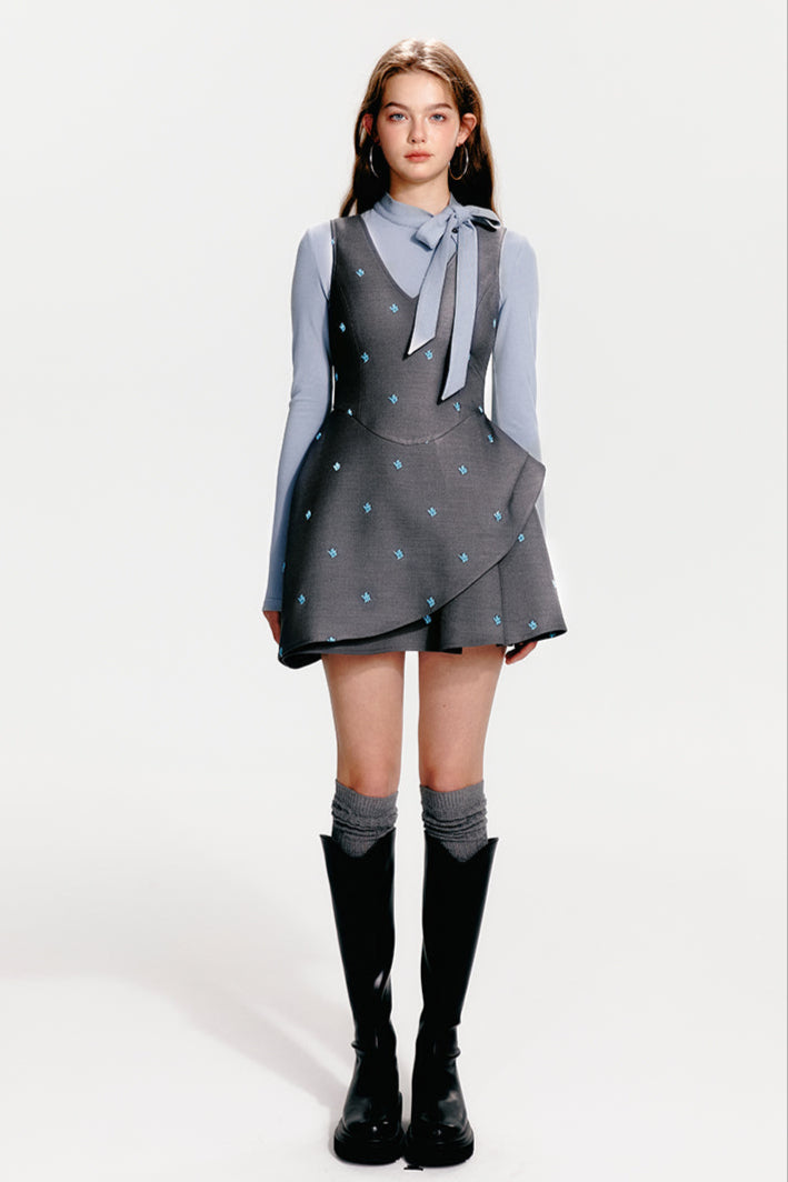 flower bud dress