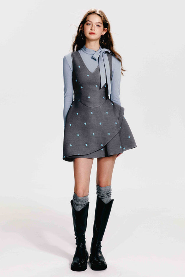 flower bud dress