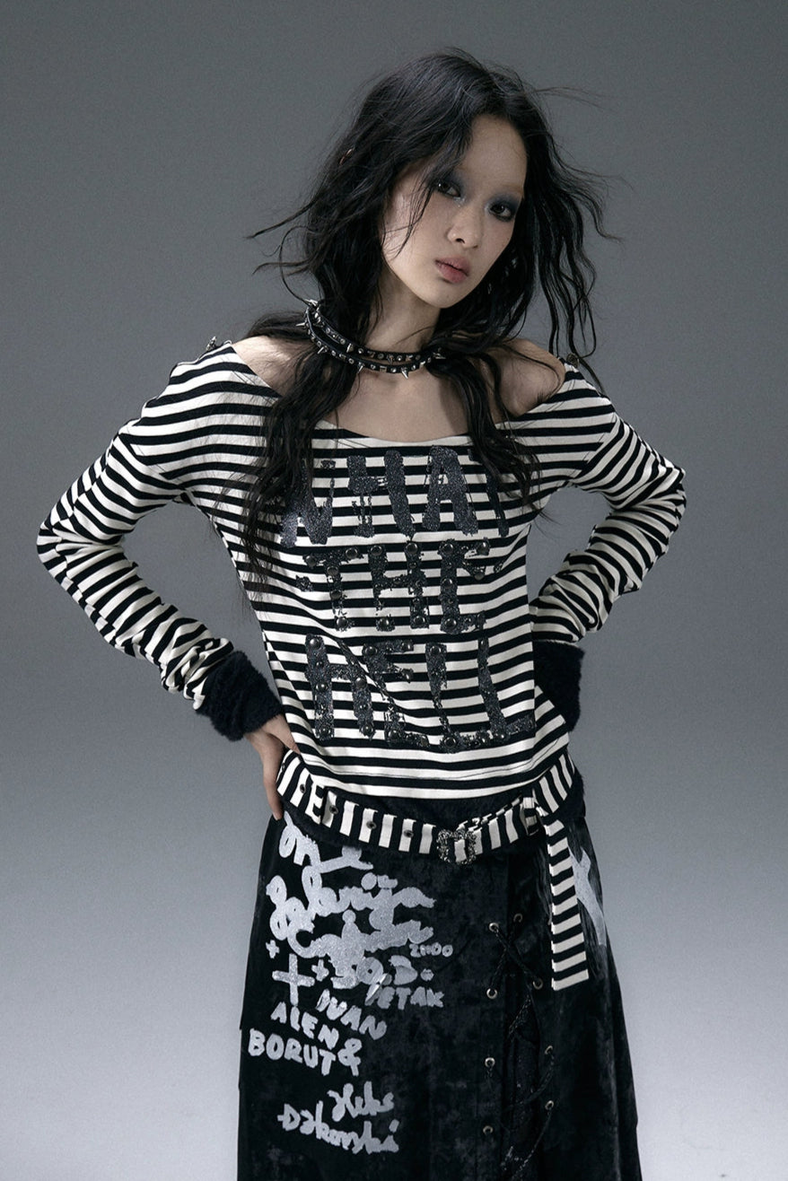 striped knit