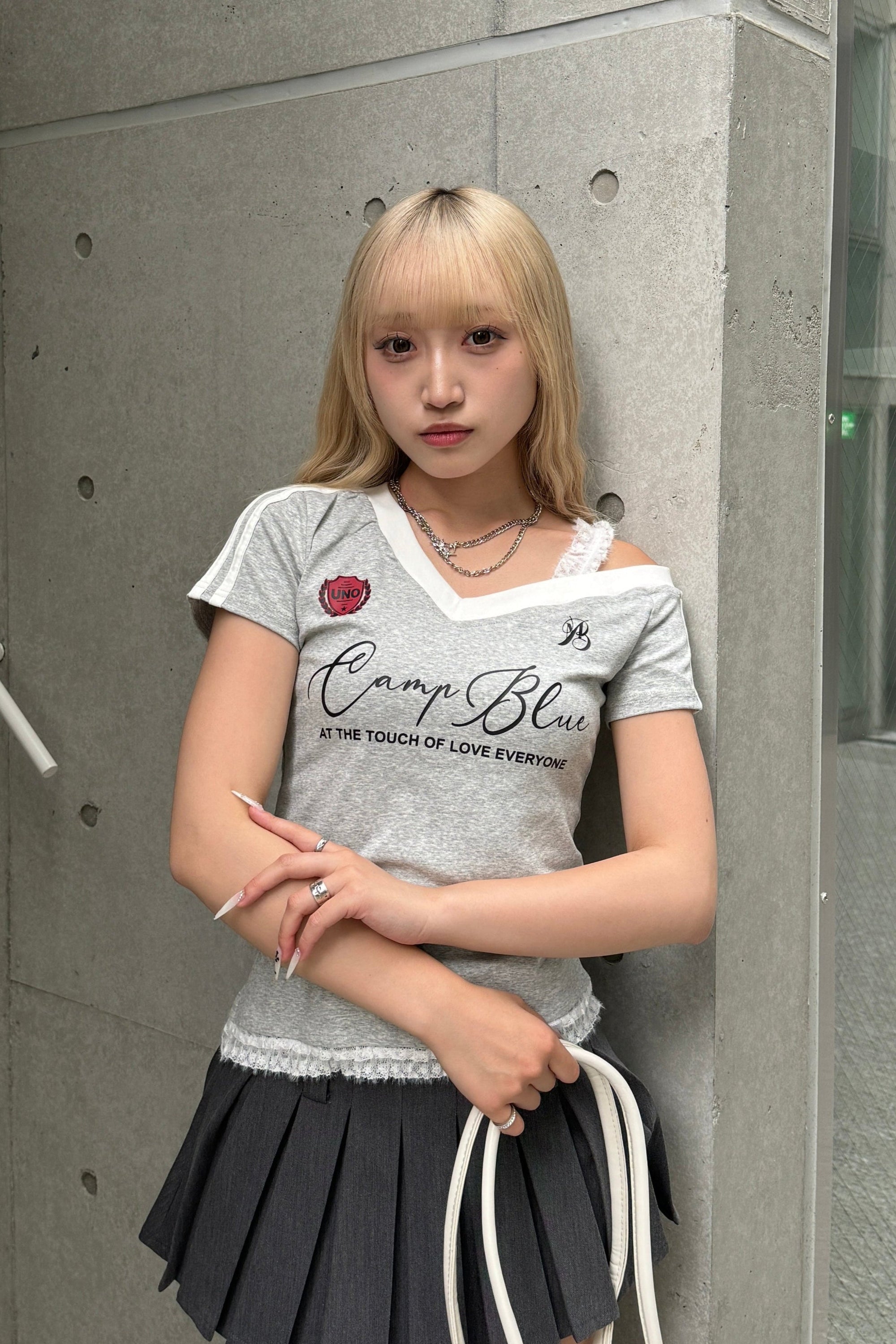 ワンショルダーユニフォームTシャツ KSG20826