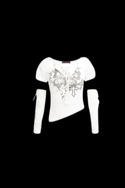 crush butterfly cut sew KSG20858