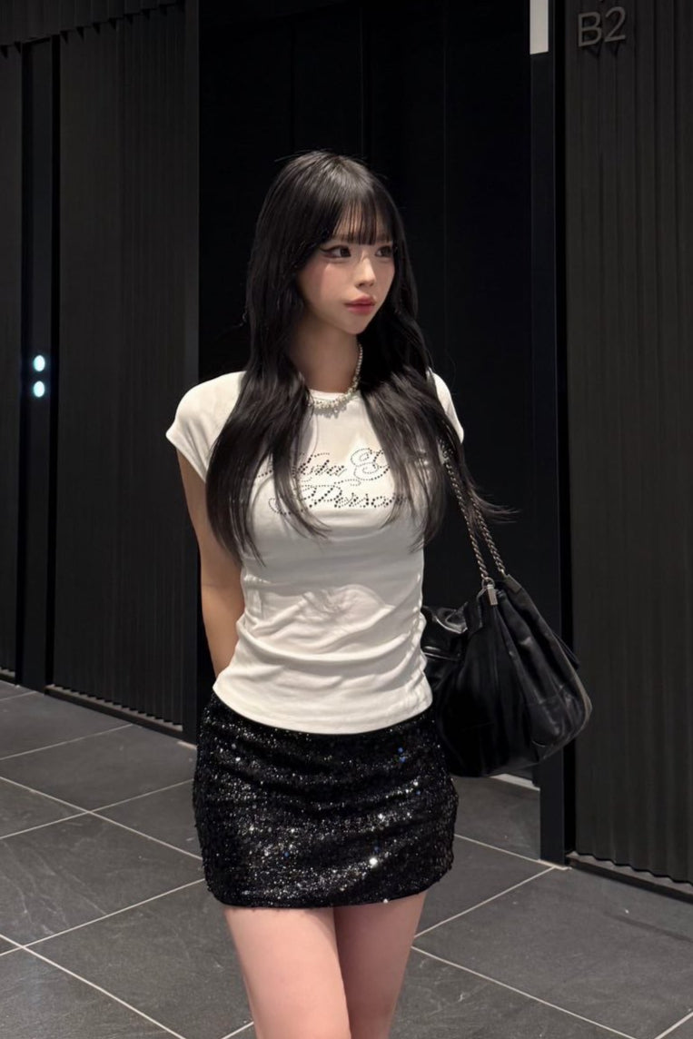 Edge letter Tshirt KSG20862