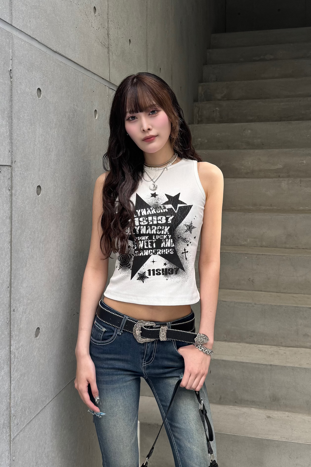 star rock tank top KSG20852