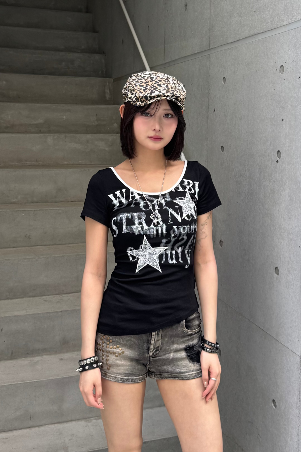 asymmetry rock print Tshirt KSG20865