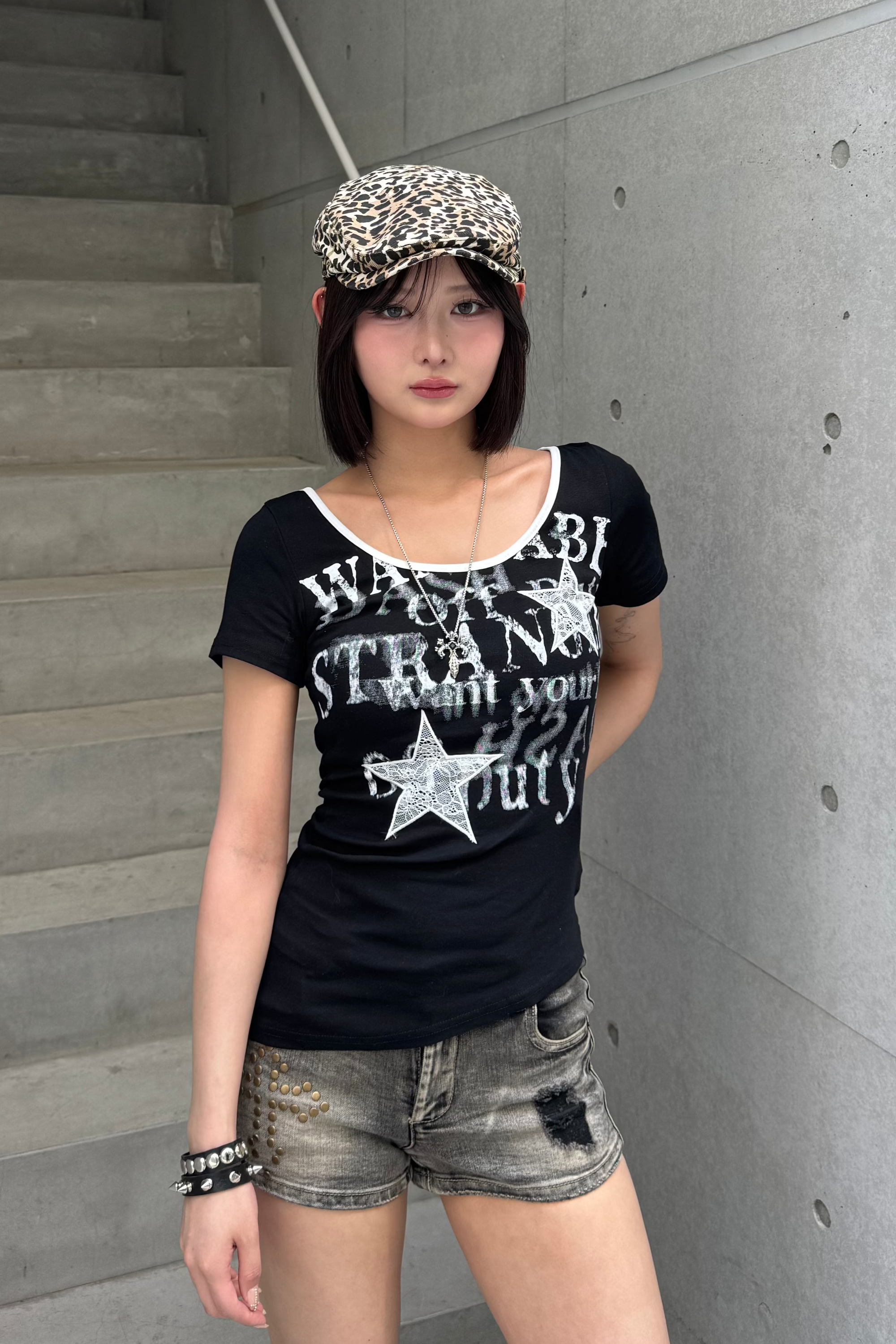 asymmetry rock print Tshirt KSG20865
