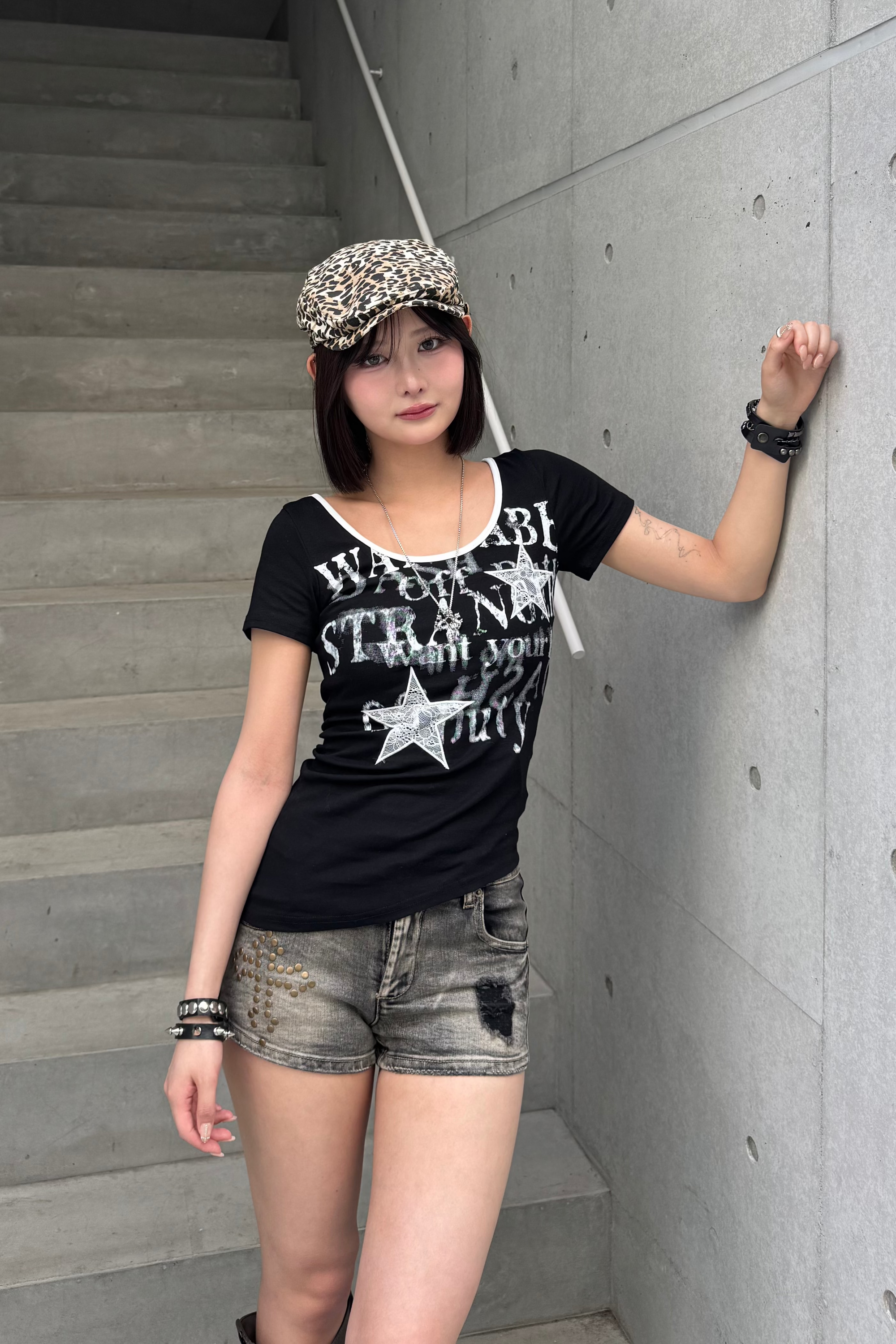 asymmetry rock print Tshirt KSG20865