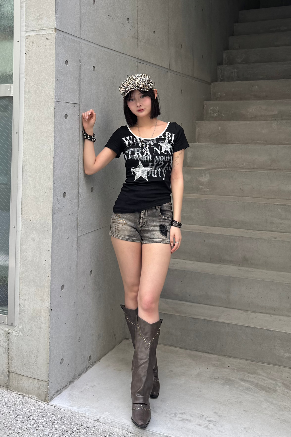 asymmetry rock print Tshirt KSG20865