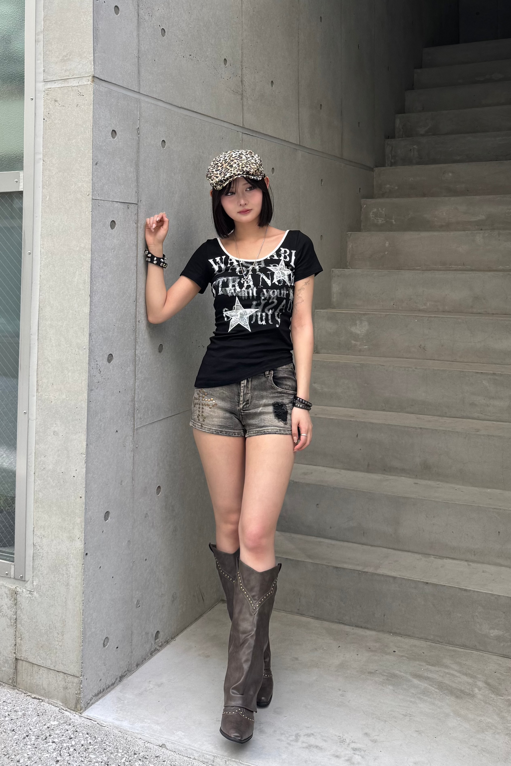 asymmetry rock print Tshirt KSG20865