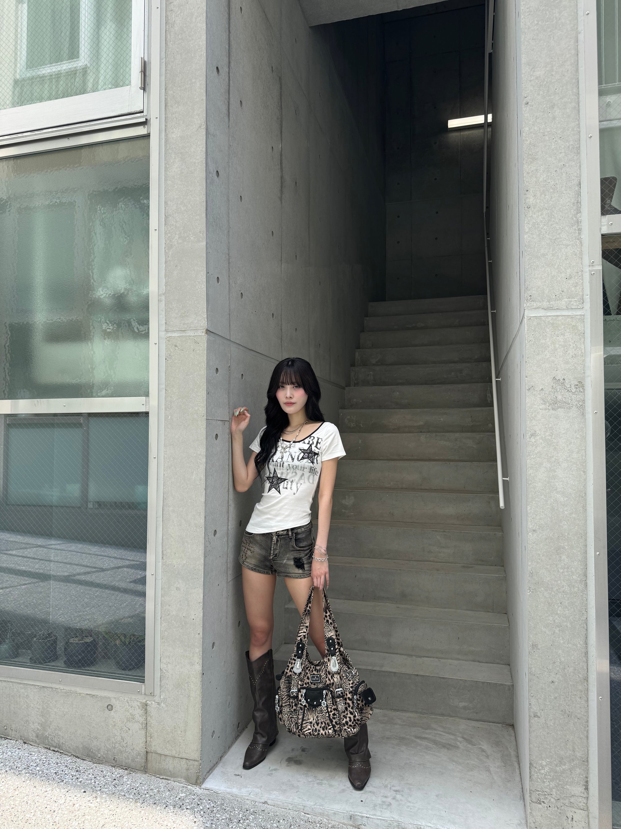 asymmetry rock print Tshirt KSG20865