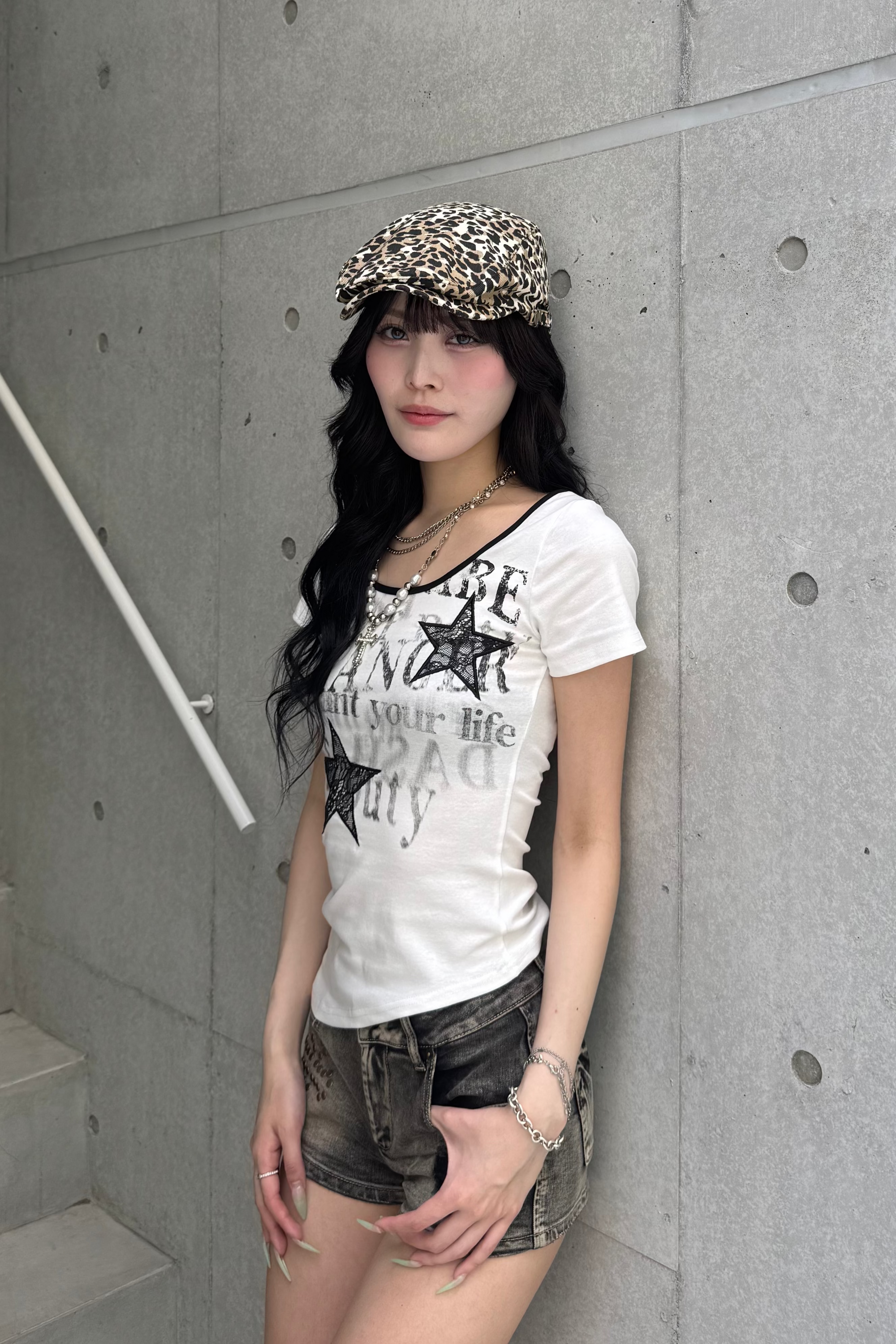 asymmetry rock print Tshirt KSG20865