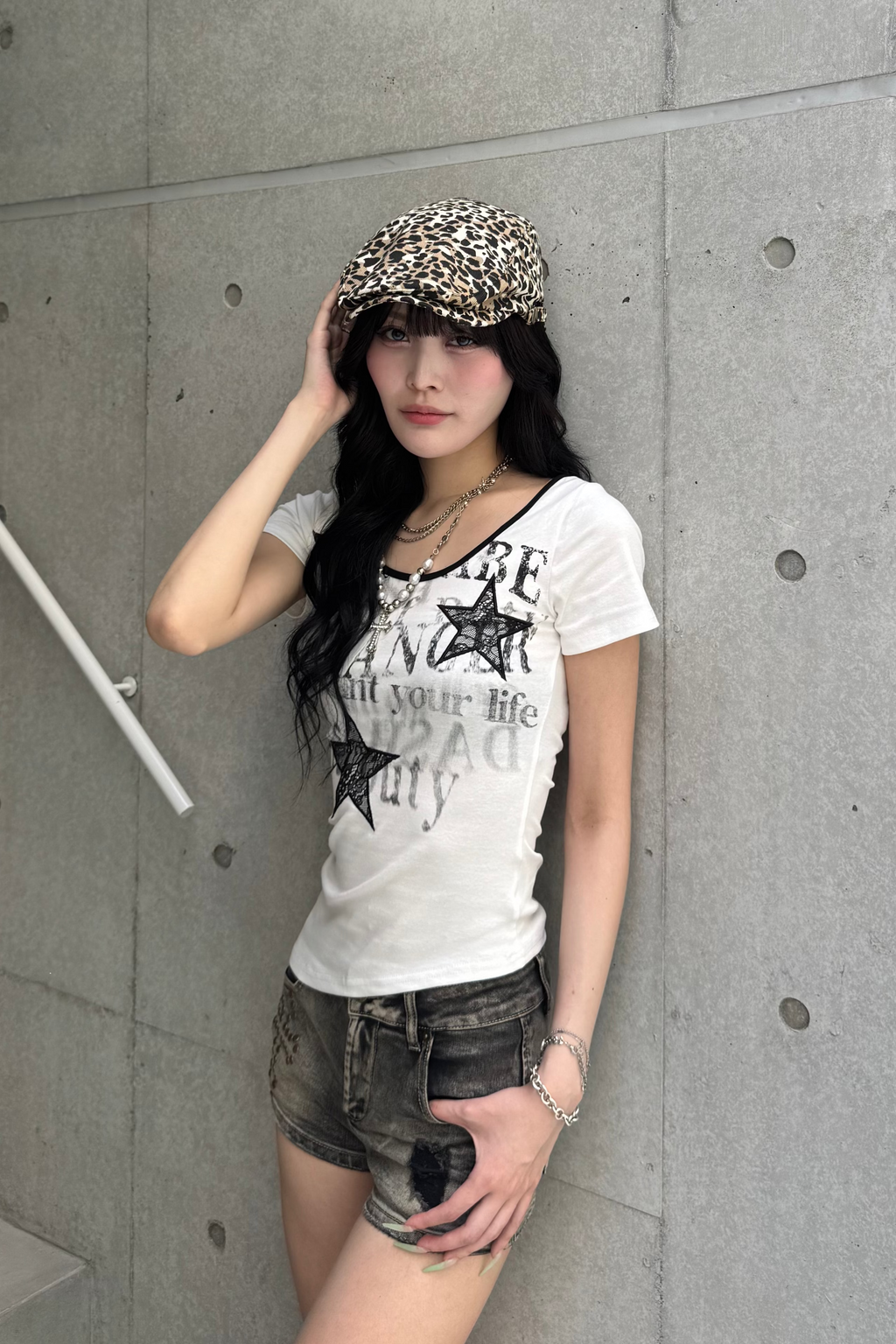 asymmetry rock print Tshirt KSG20865
