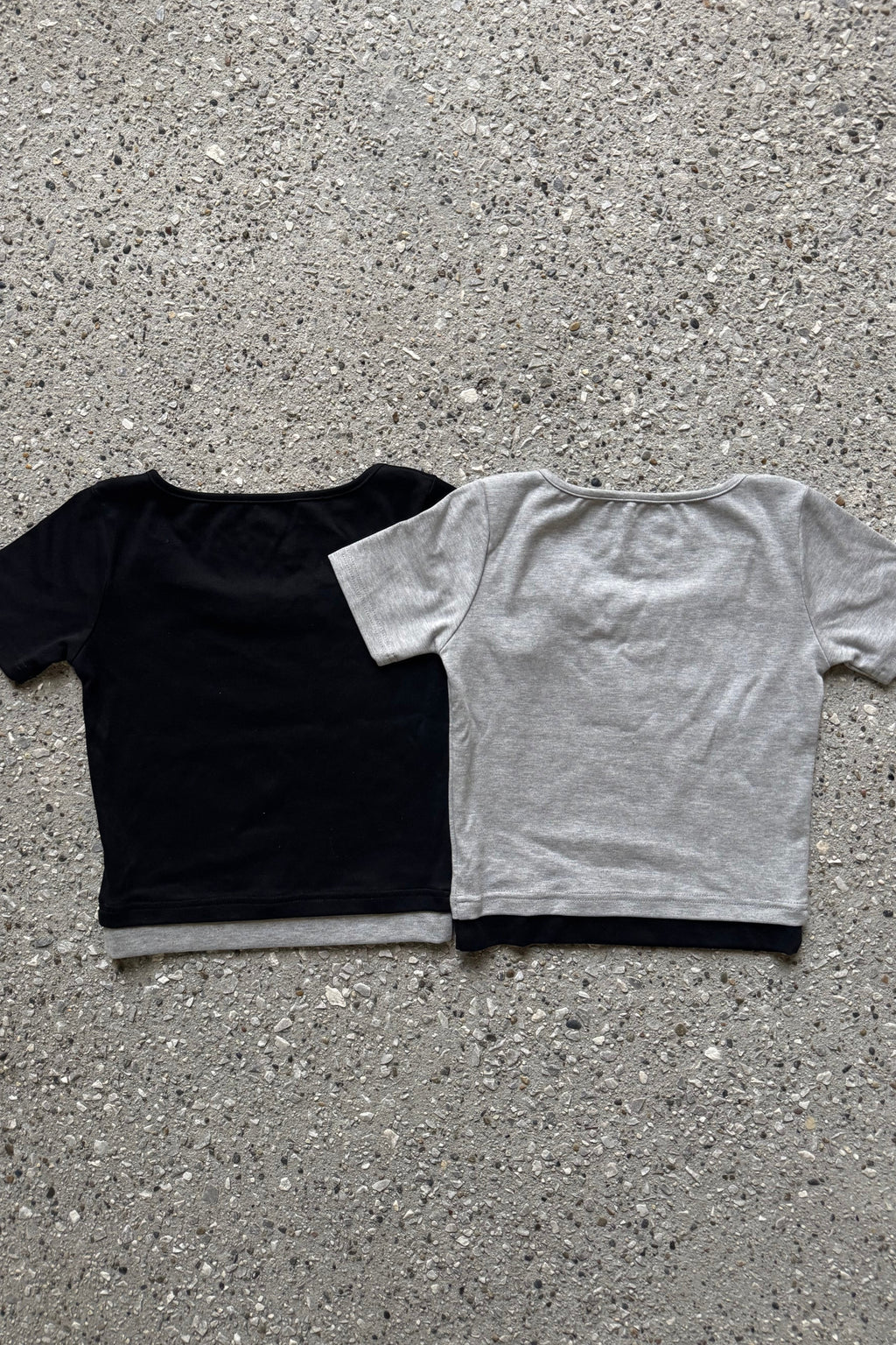クロスデザインクロップドTシャツ KSG20940