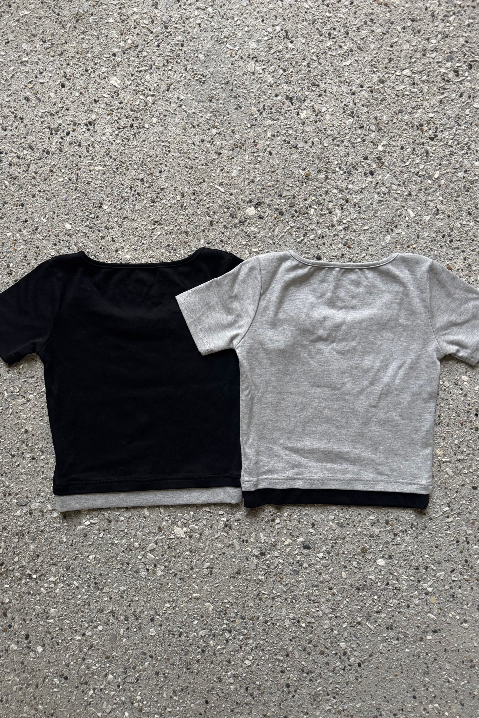 クロスデザインクロップドTシャツ KSG20940
