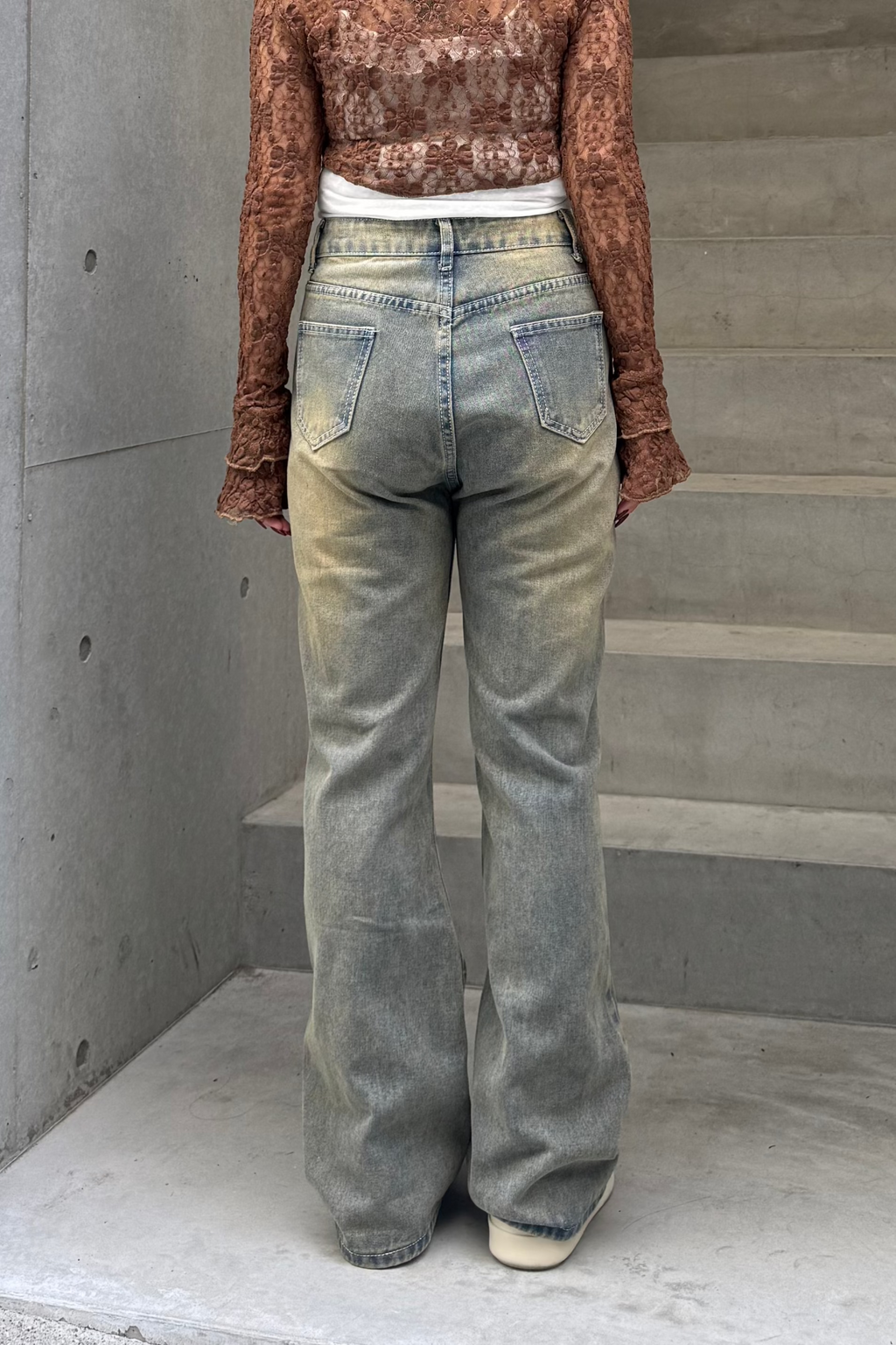western wash design pants KSG19287