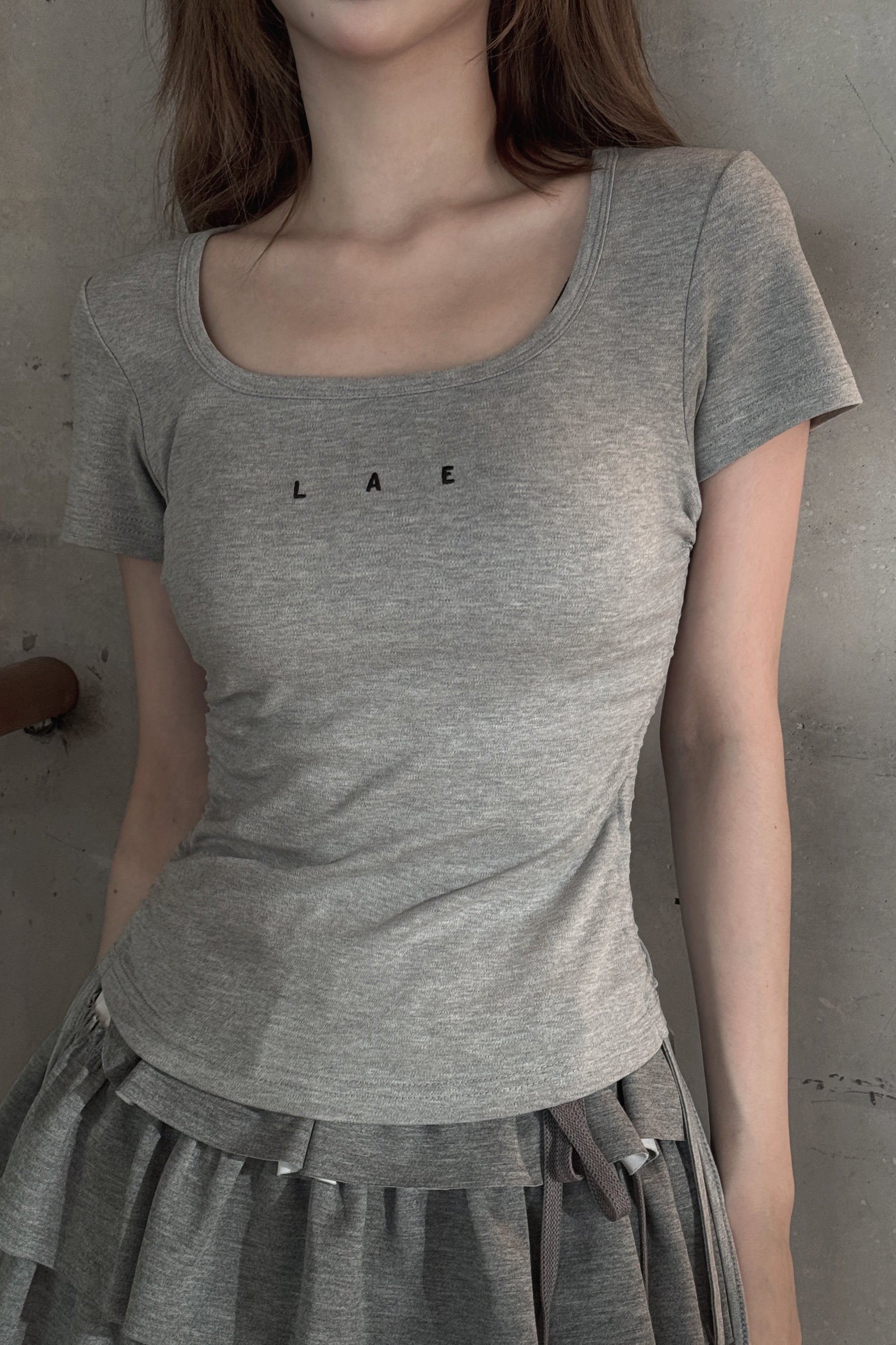 サイドシャーリングトップス KSG20961