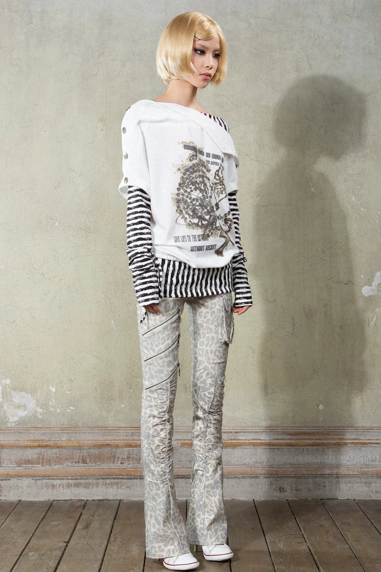 punk loose y2k tops