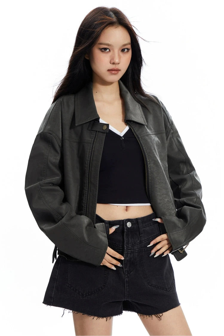 leather jacket