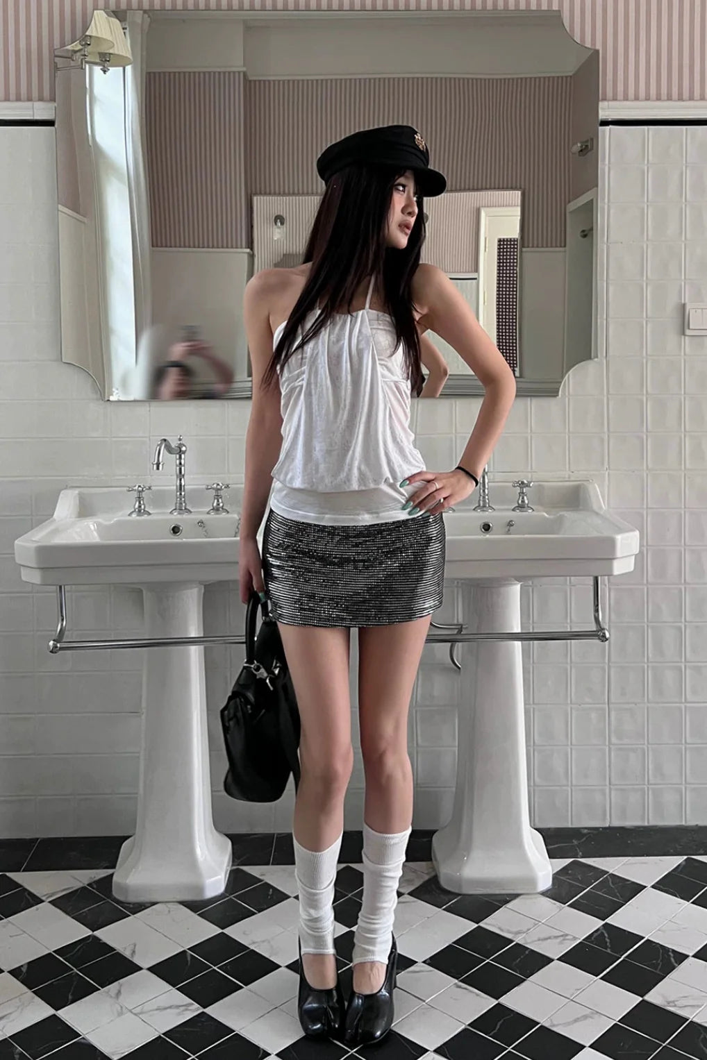 disco gram skirt10011