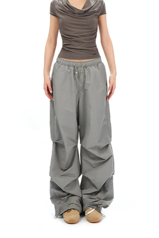 wide leg casual pants