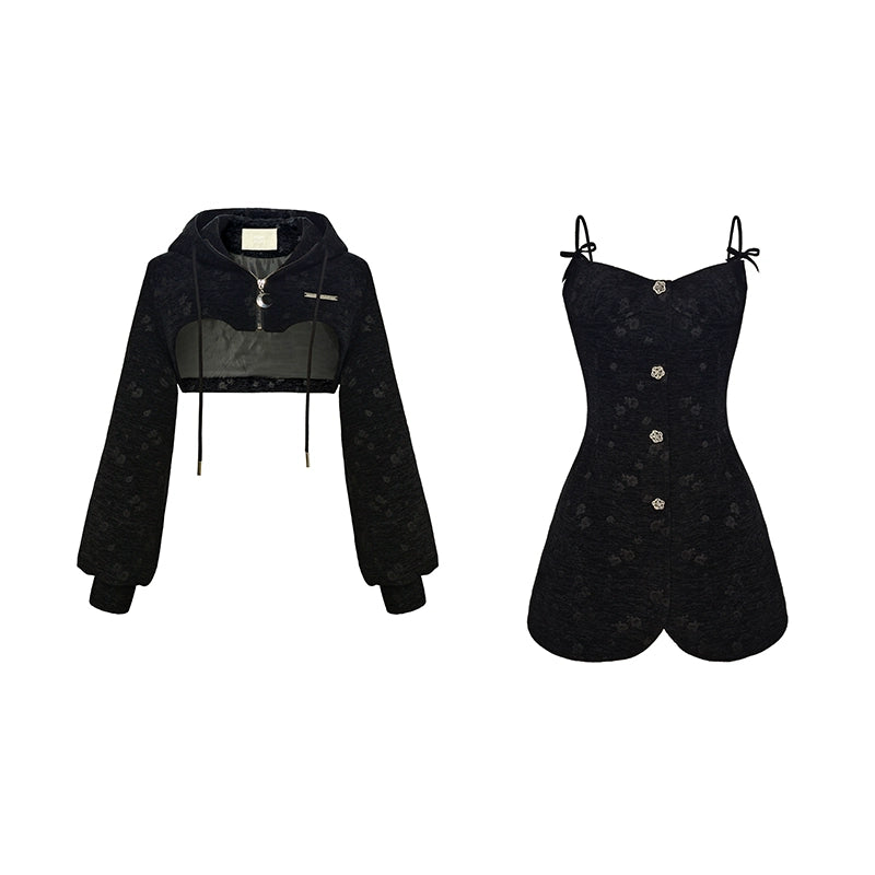 sinple two piece onepiece