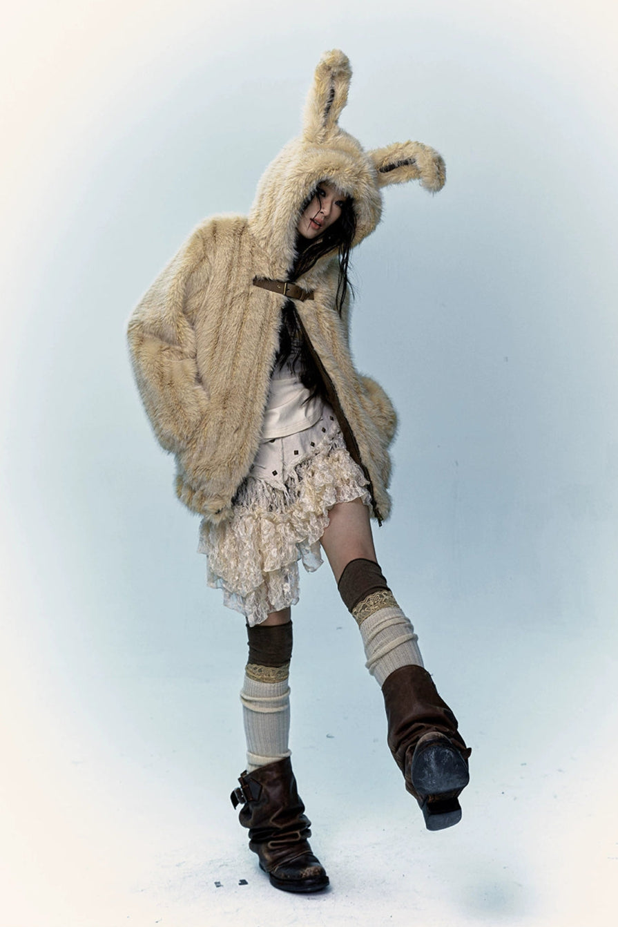 y2k bunny jacket
