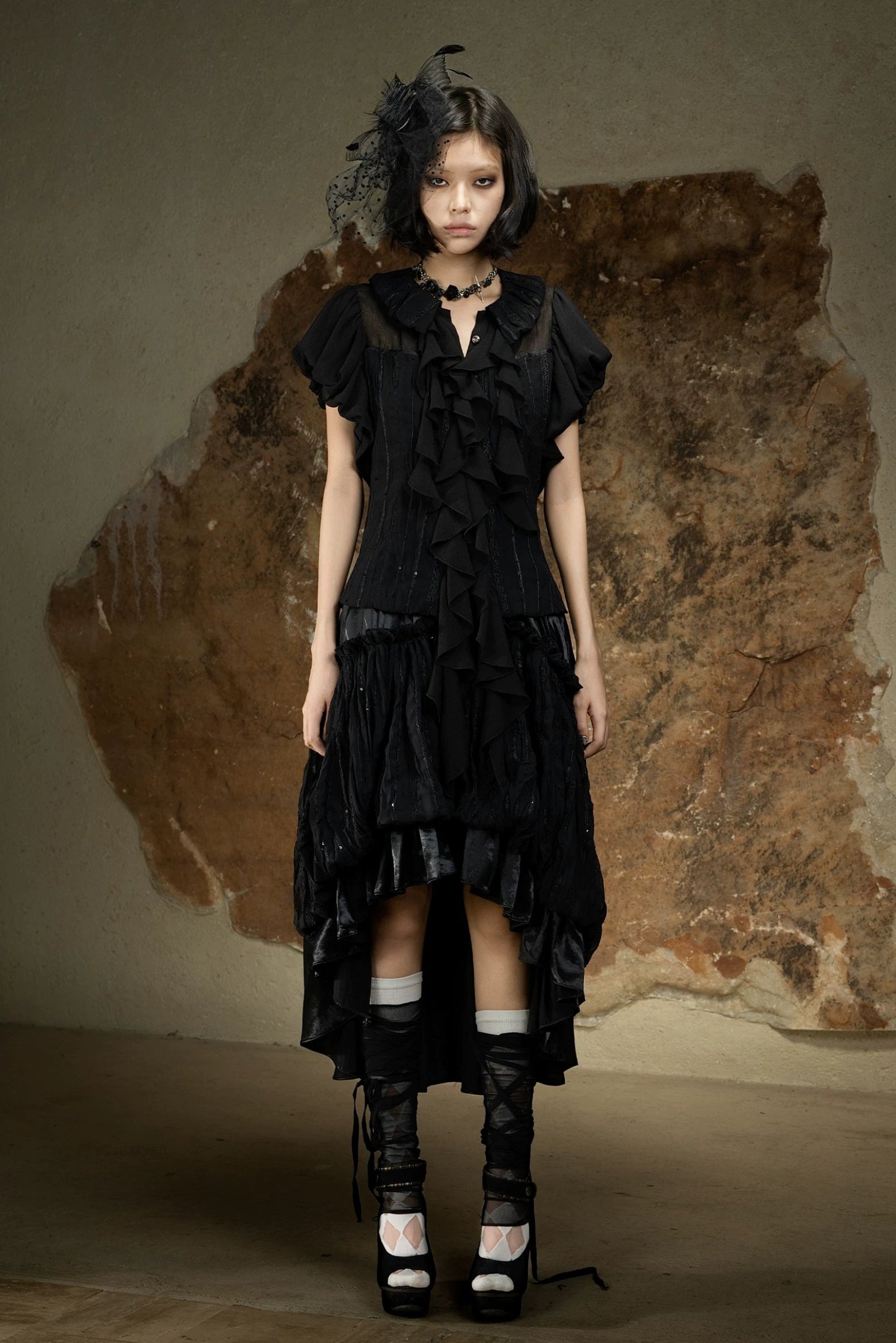 romance layered skirt