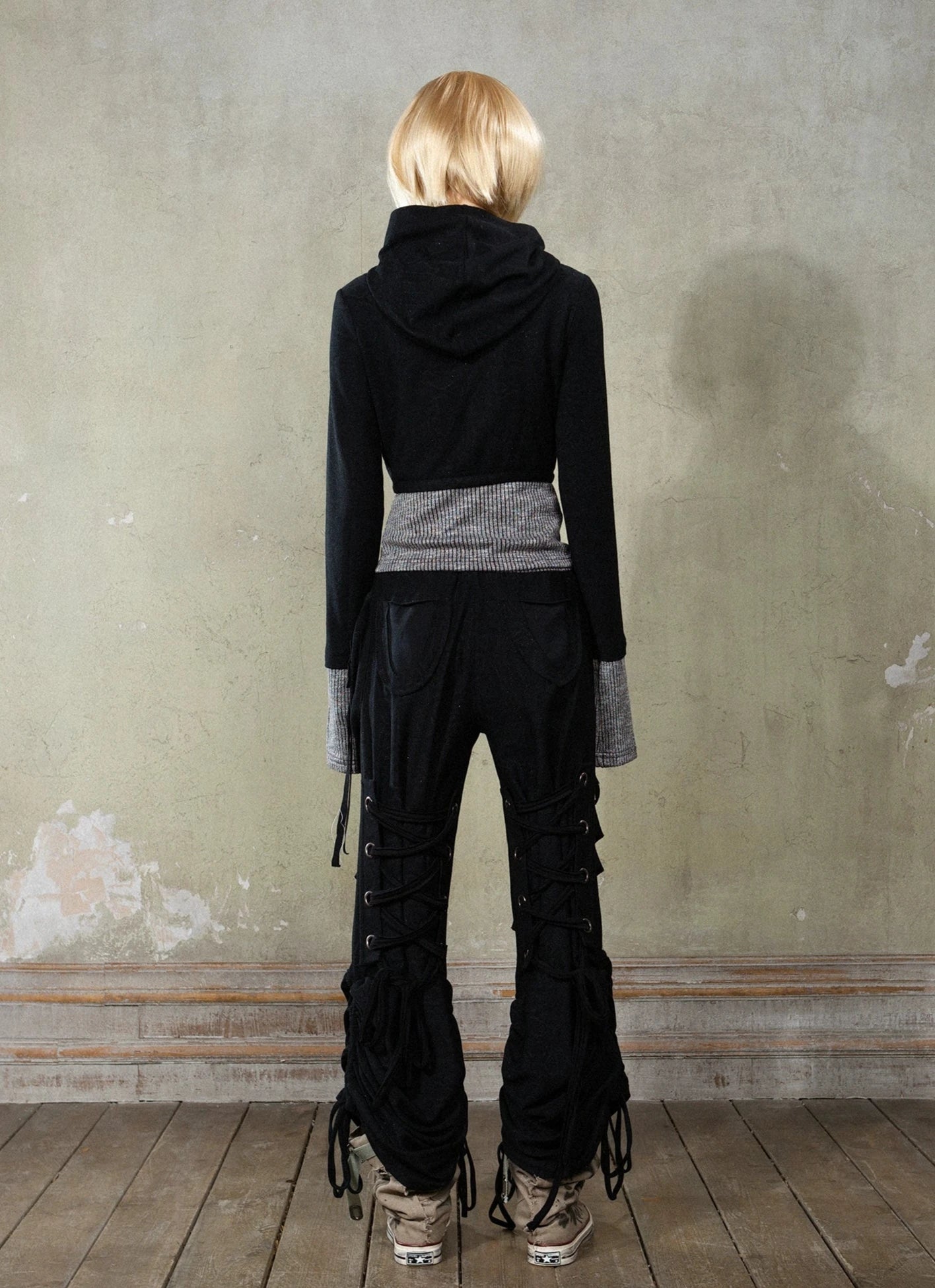 cropped hodie tops