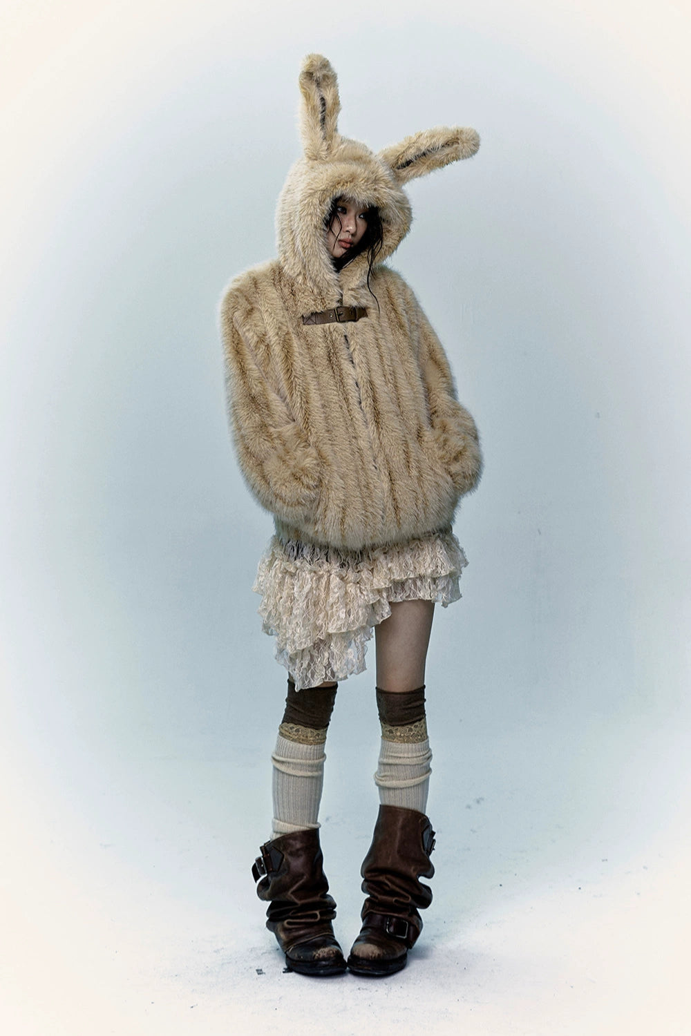 y2k bunny jacket
