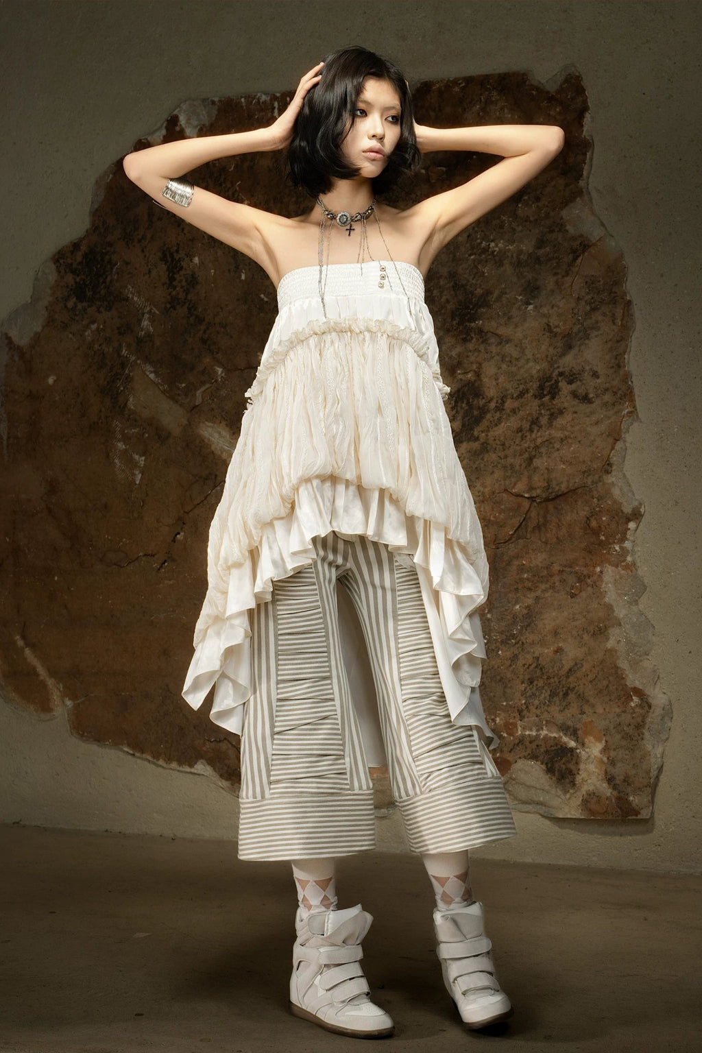 romance layered skirt