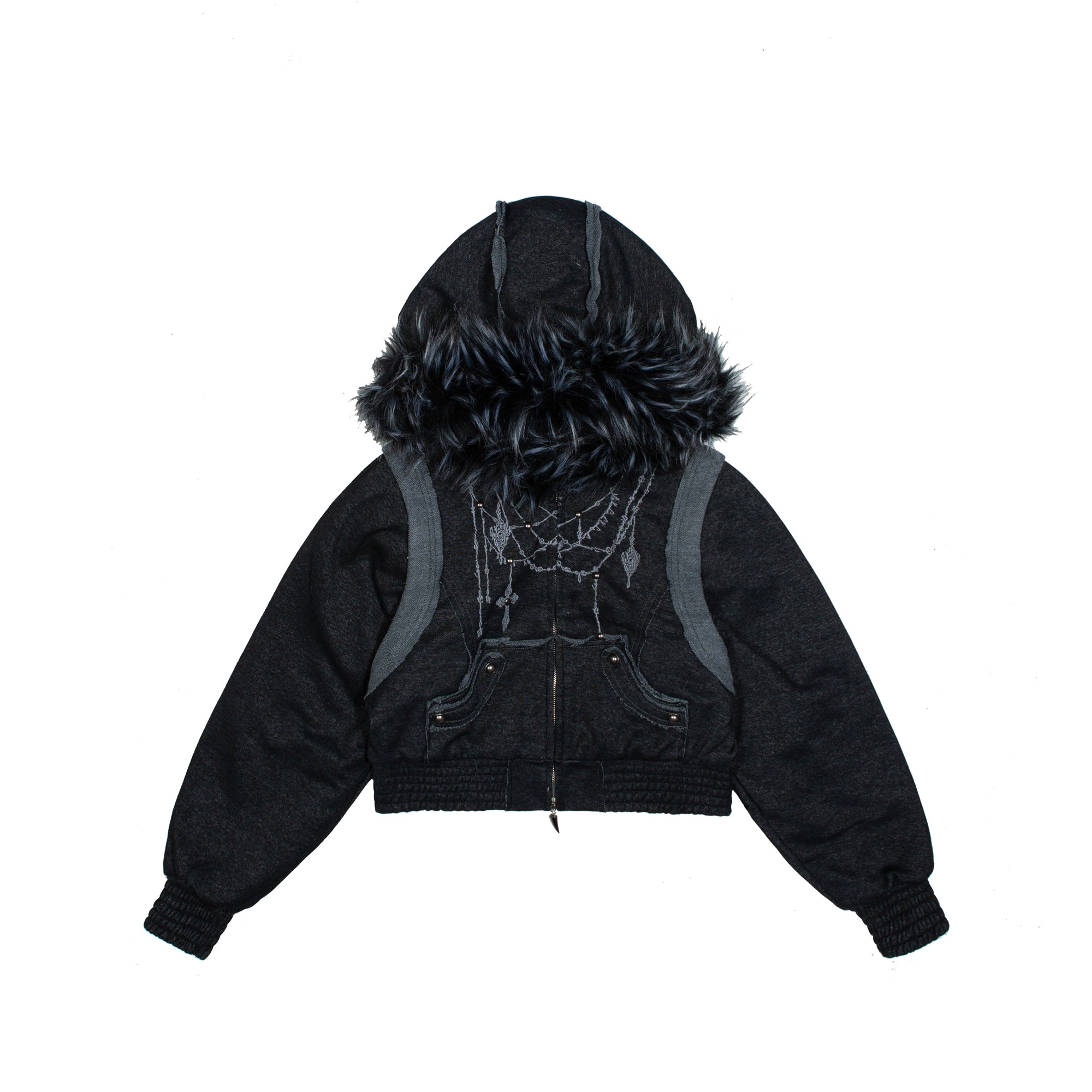 fur short jacket