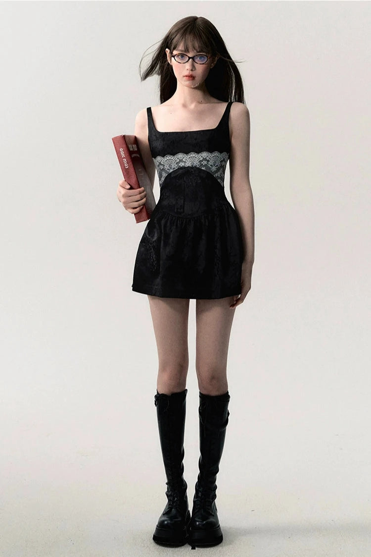 summer bow waist halter dress