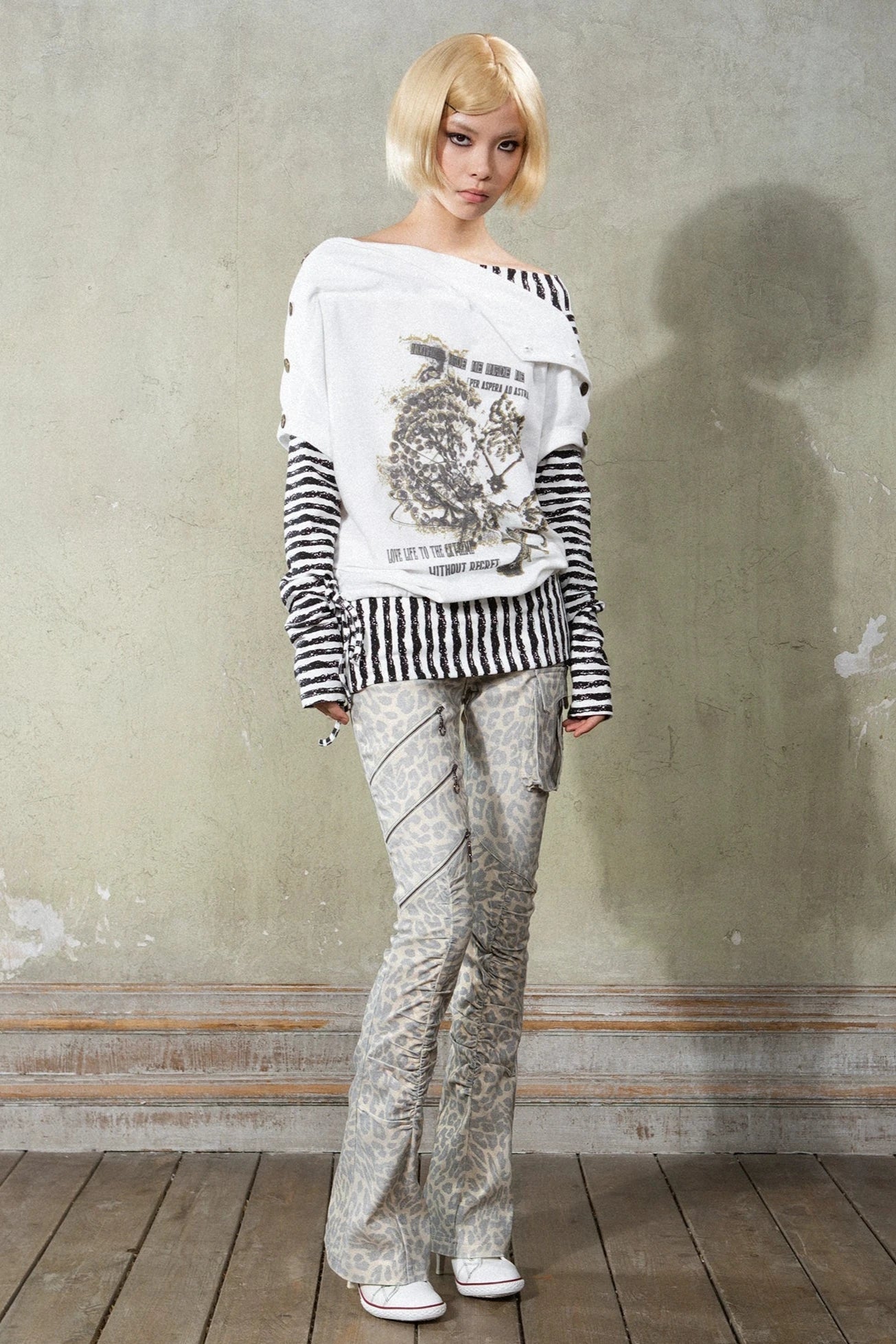 punk loose y2k tops