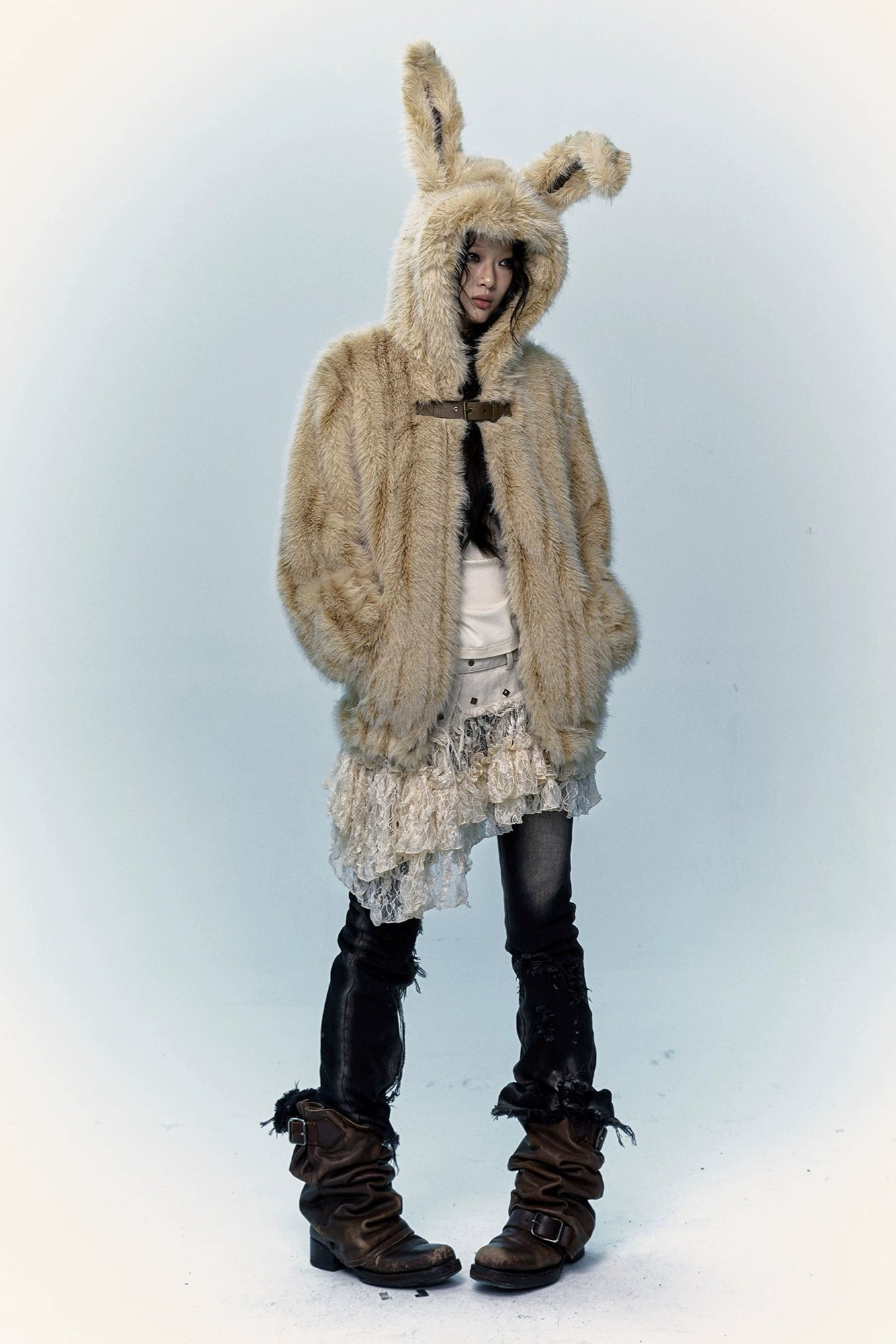 y2k bunny jacket