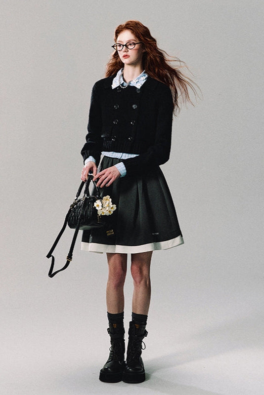 double best short jacket