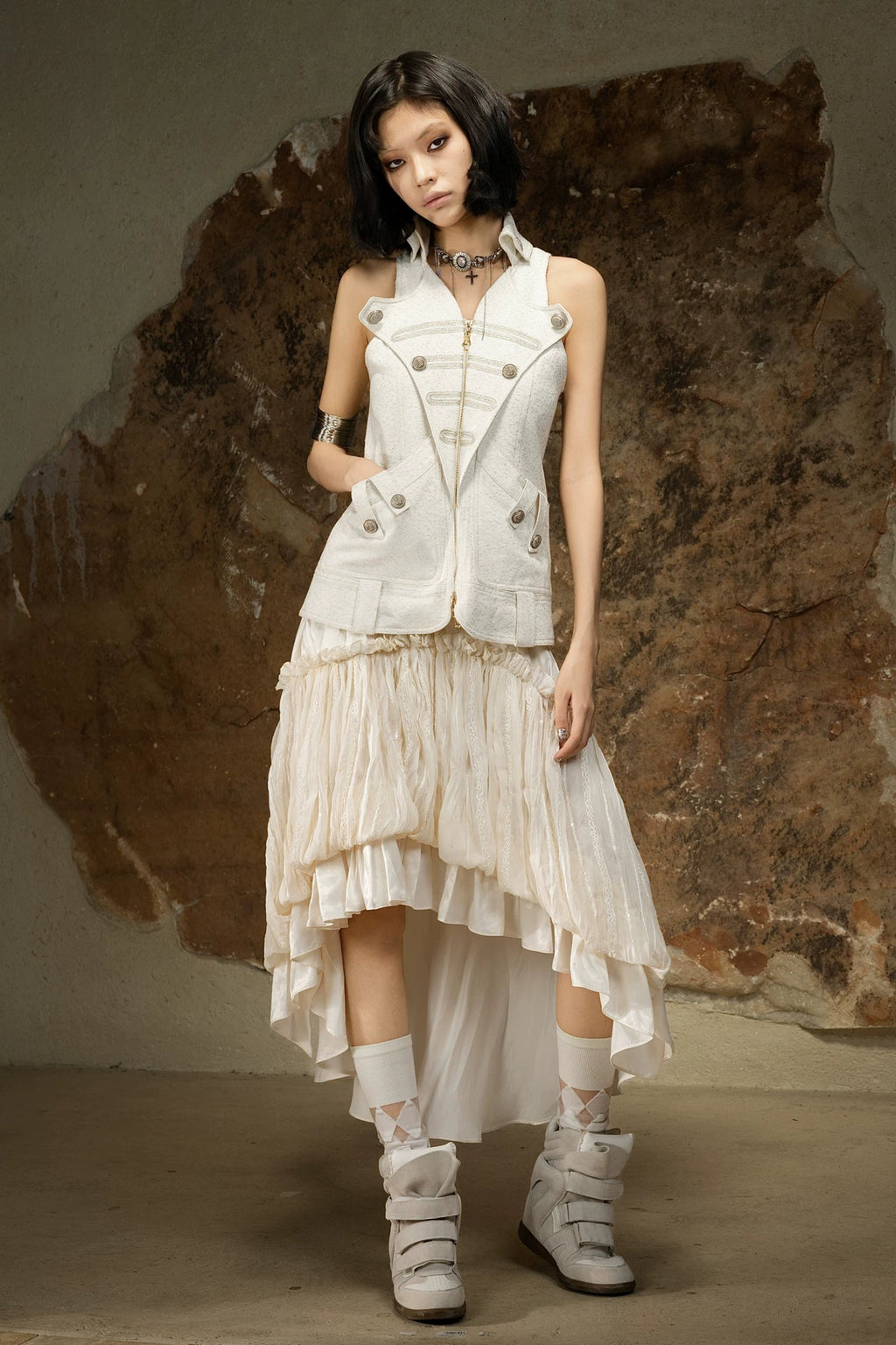 romance layered skirt