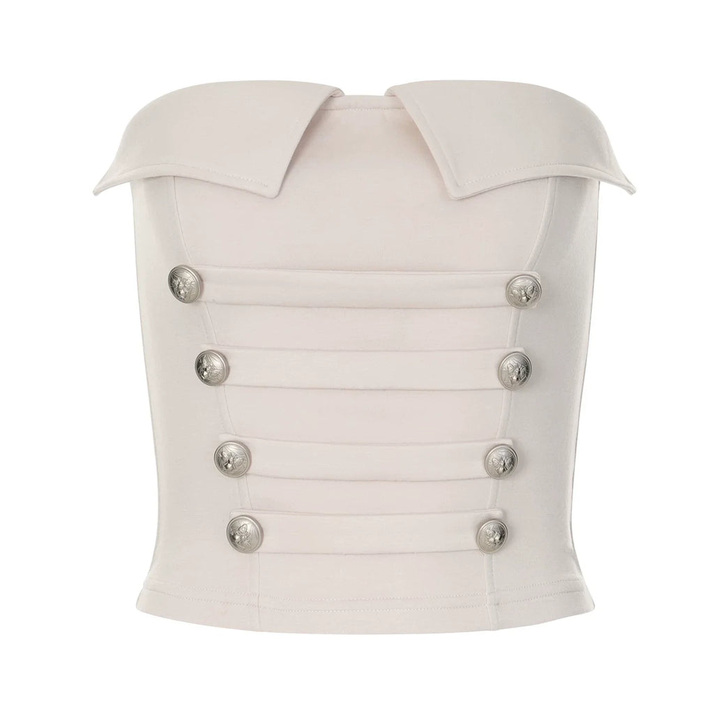 silver button napoleon top10027
