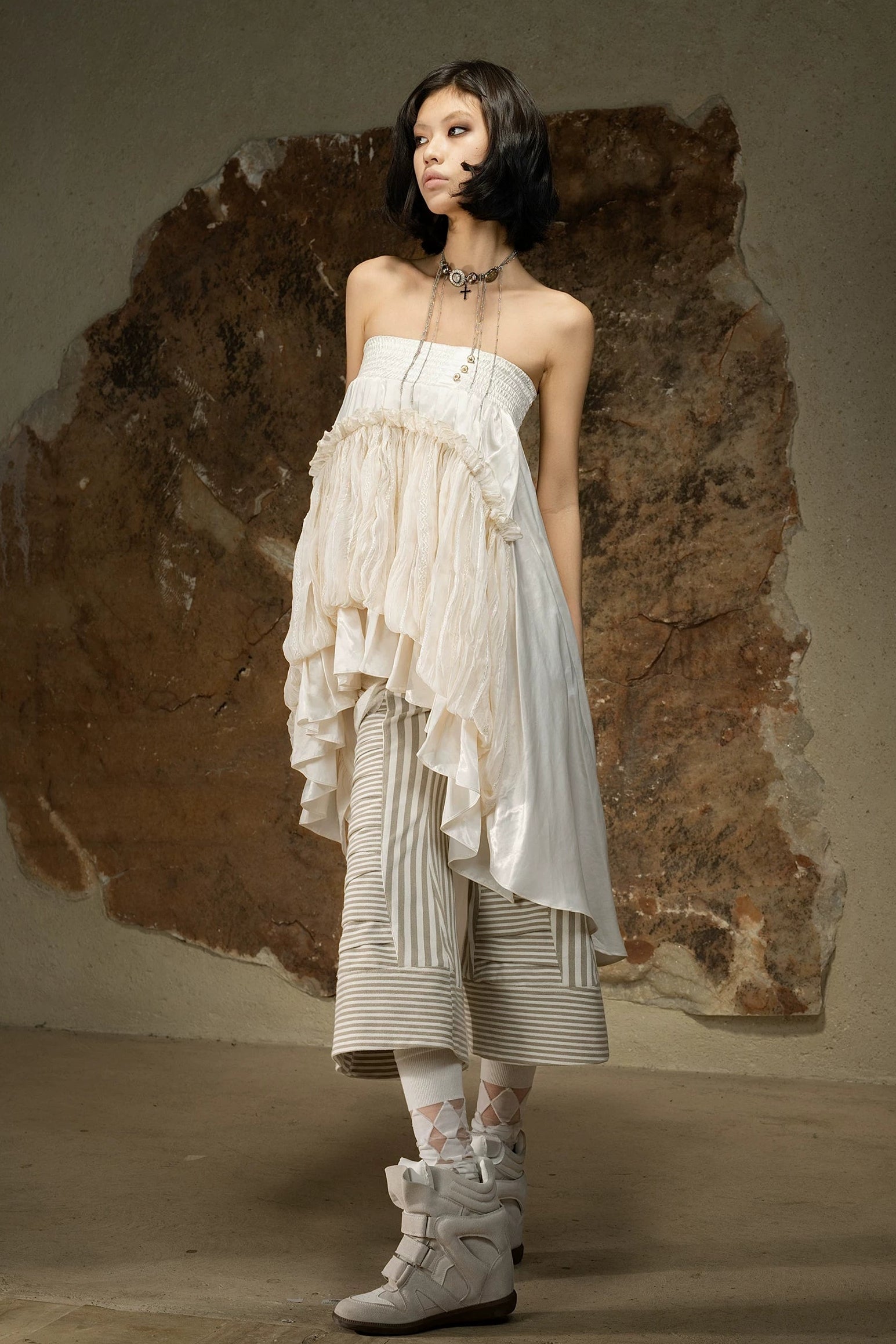 romance layered skirt