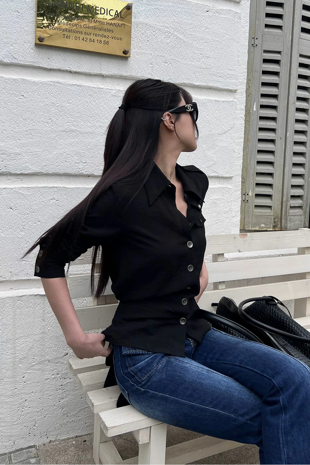 tie waist utility shirt10016