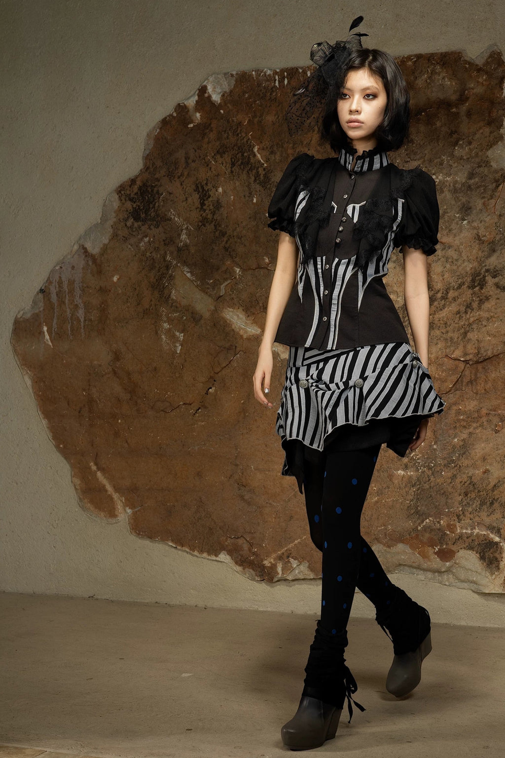 circus stripe skirt