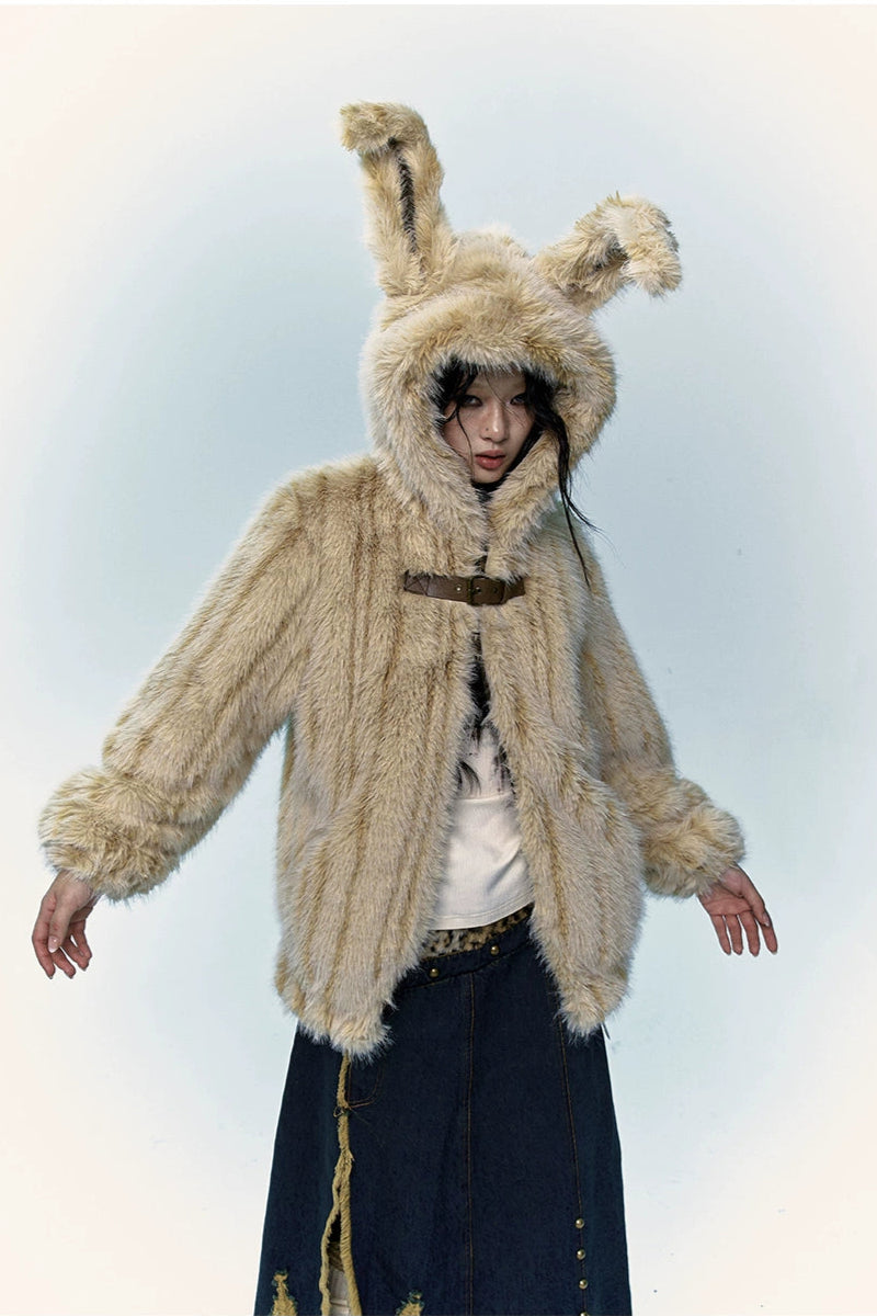 y2k bunny jacket