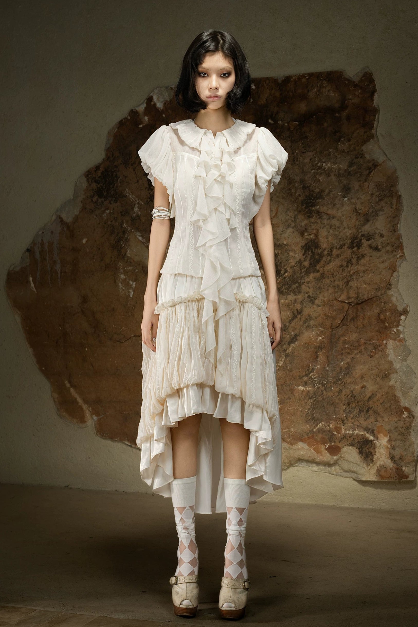 romance layered skirt