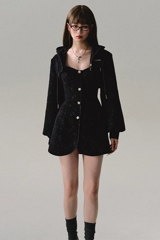 sinple two piece onepiece