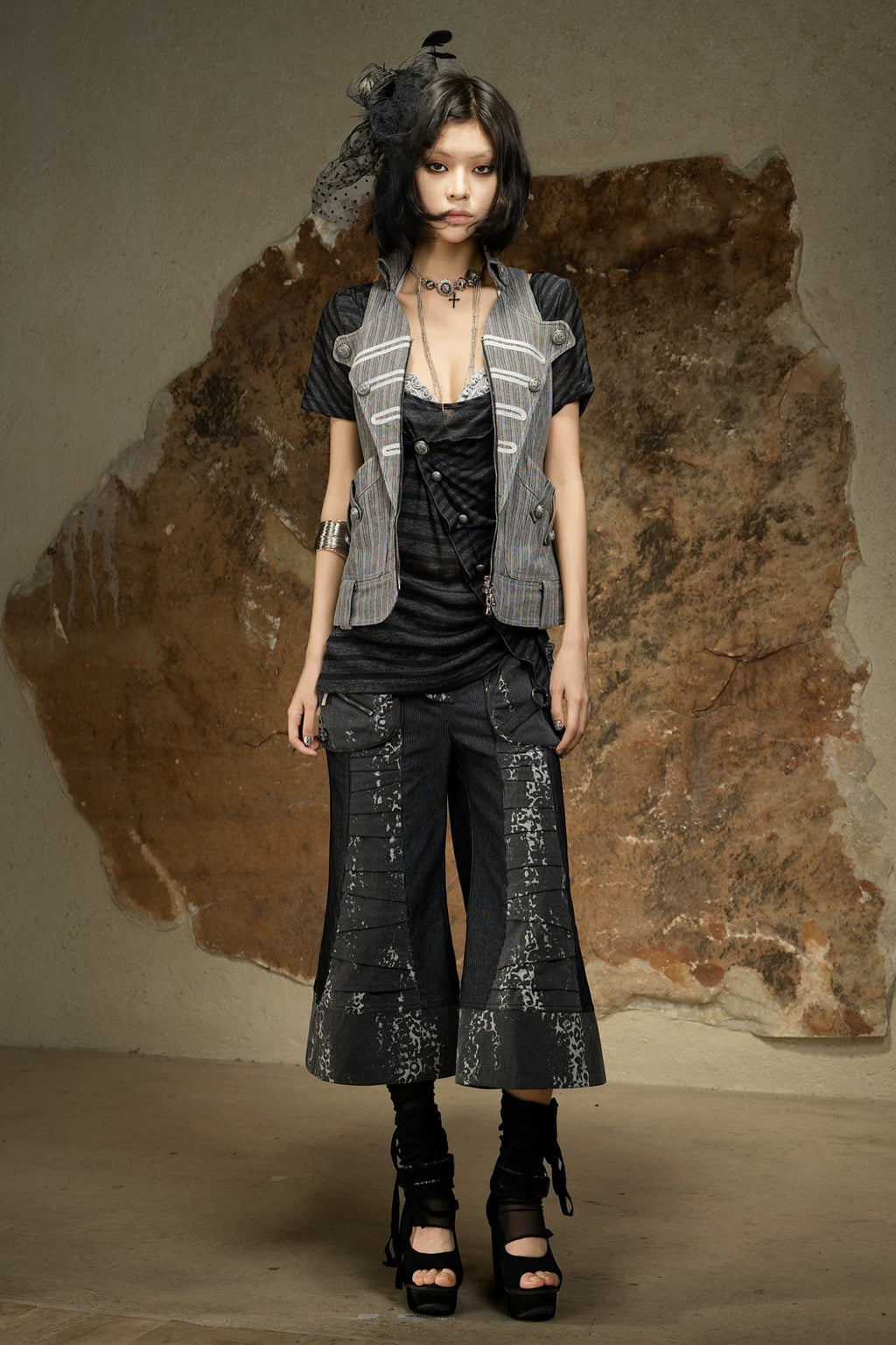 tailored napoleon vest