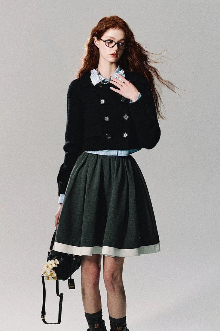 double best short jacket