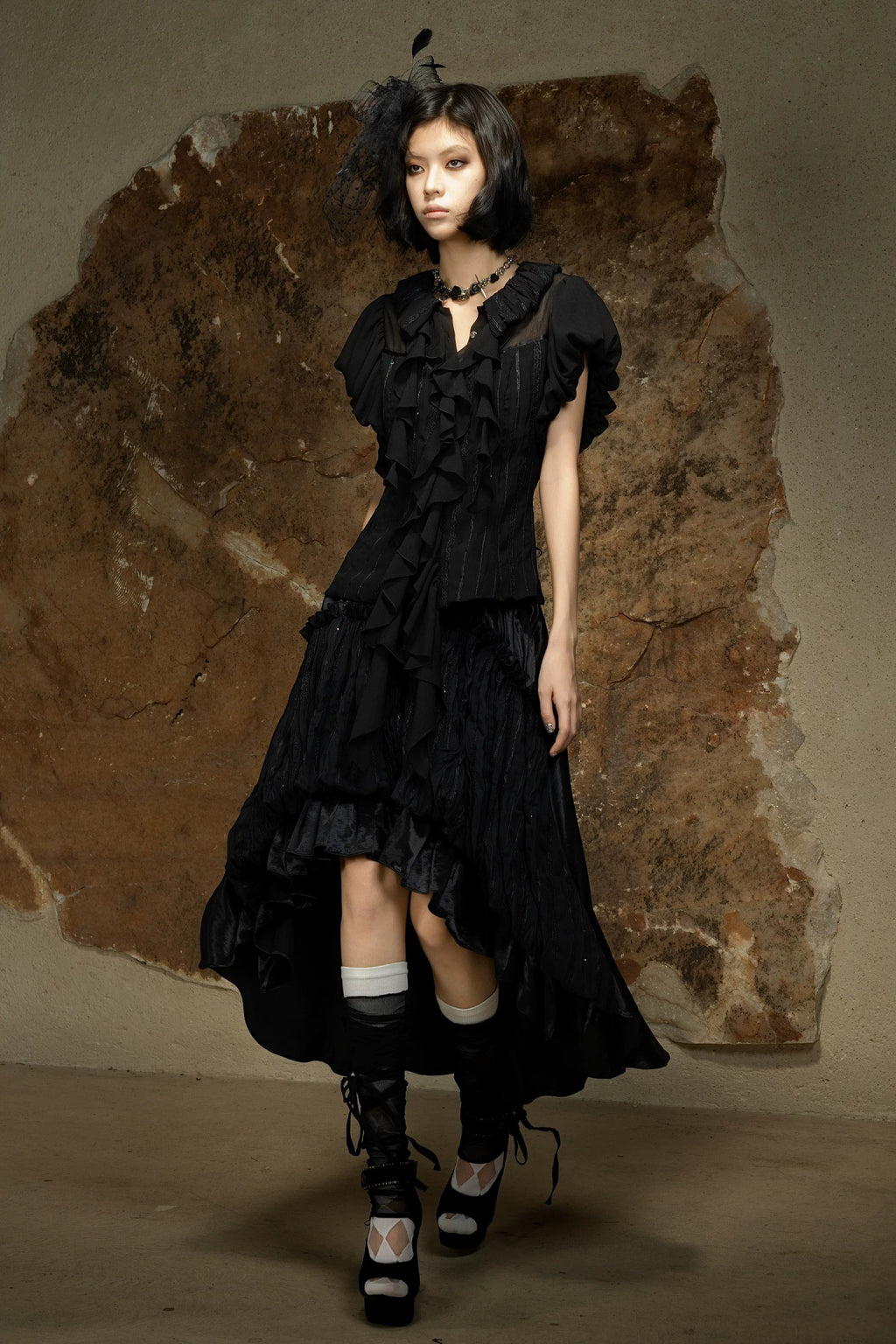 romance layered skirt