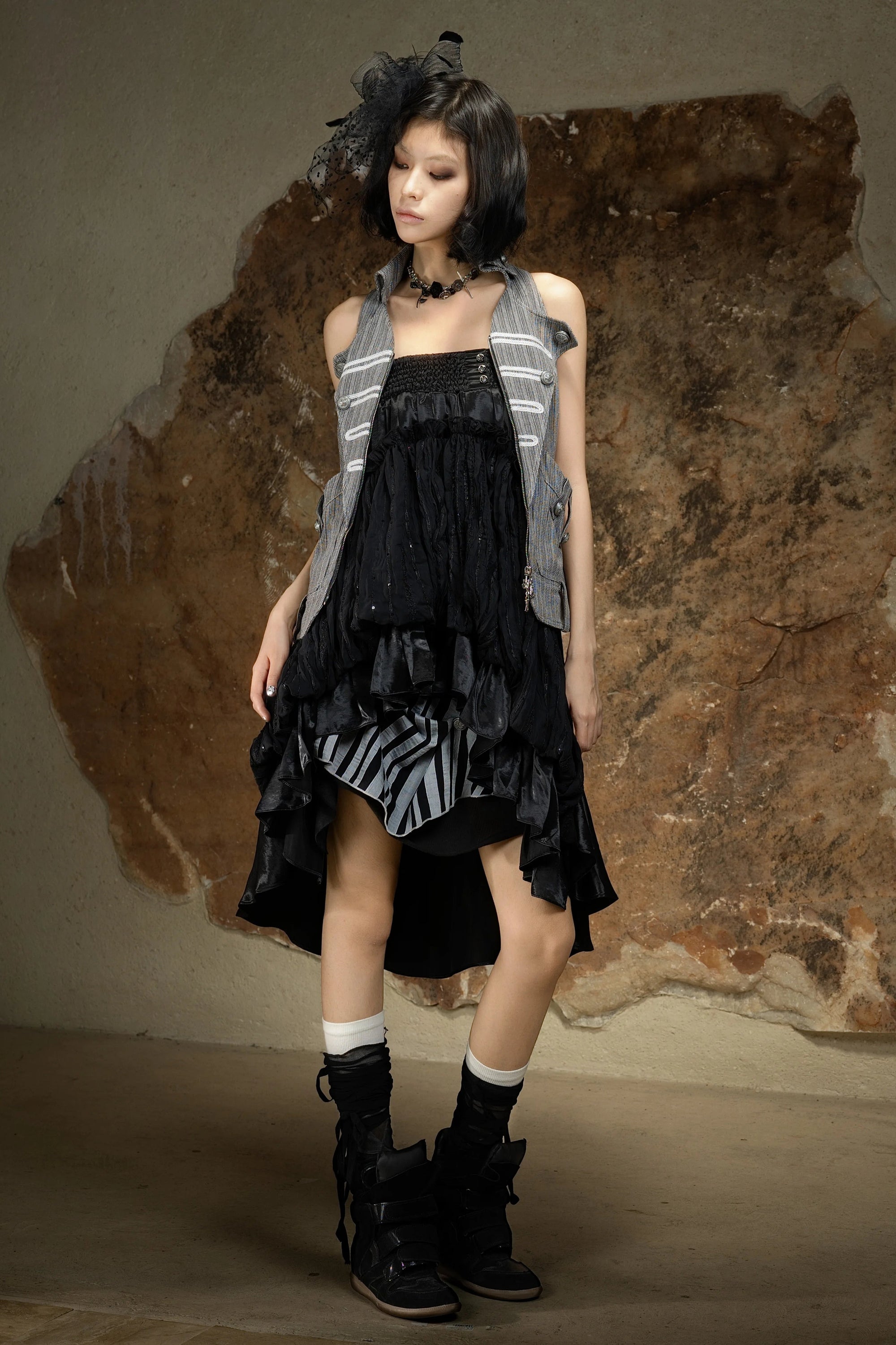 romance layered skirt
