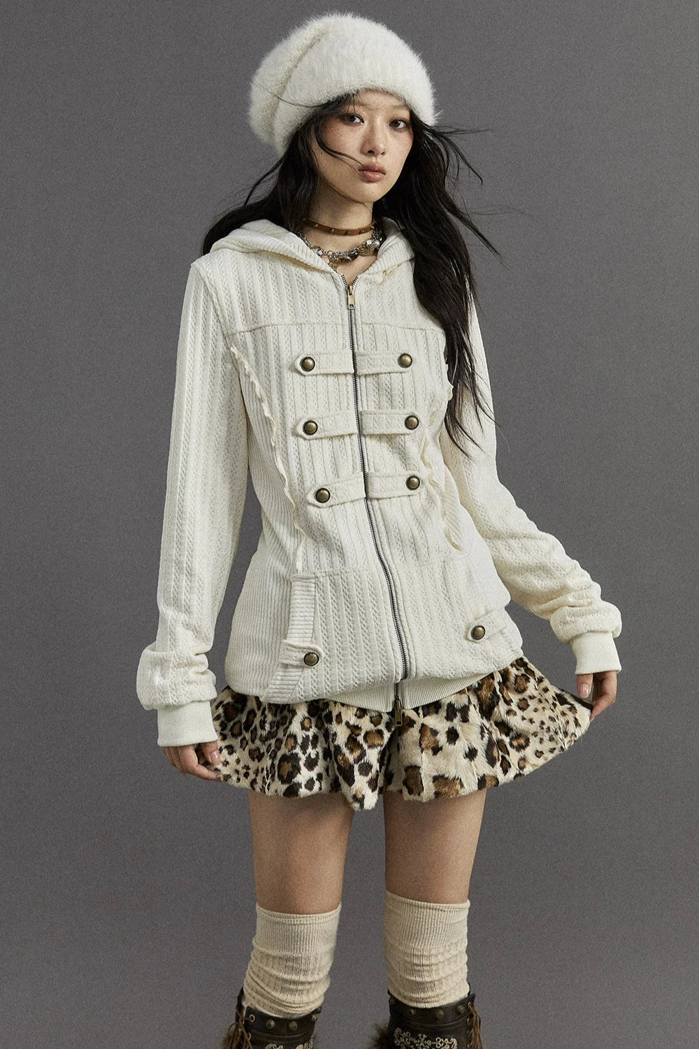 heavy labor lazy embroidery jacket