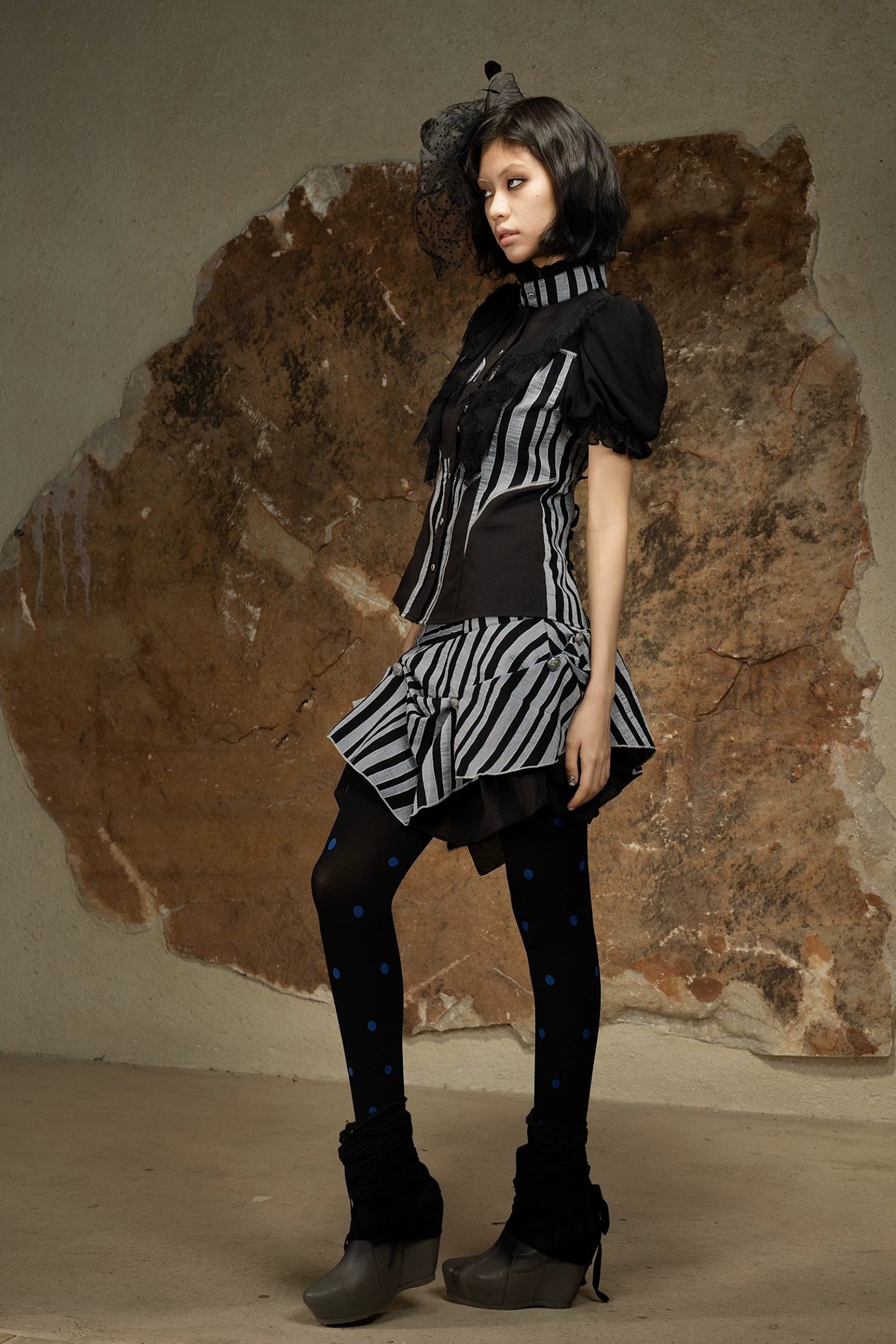 circus stripe skirt