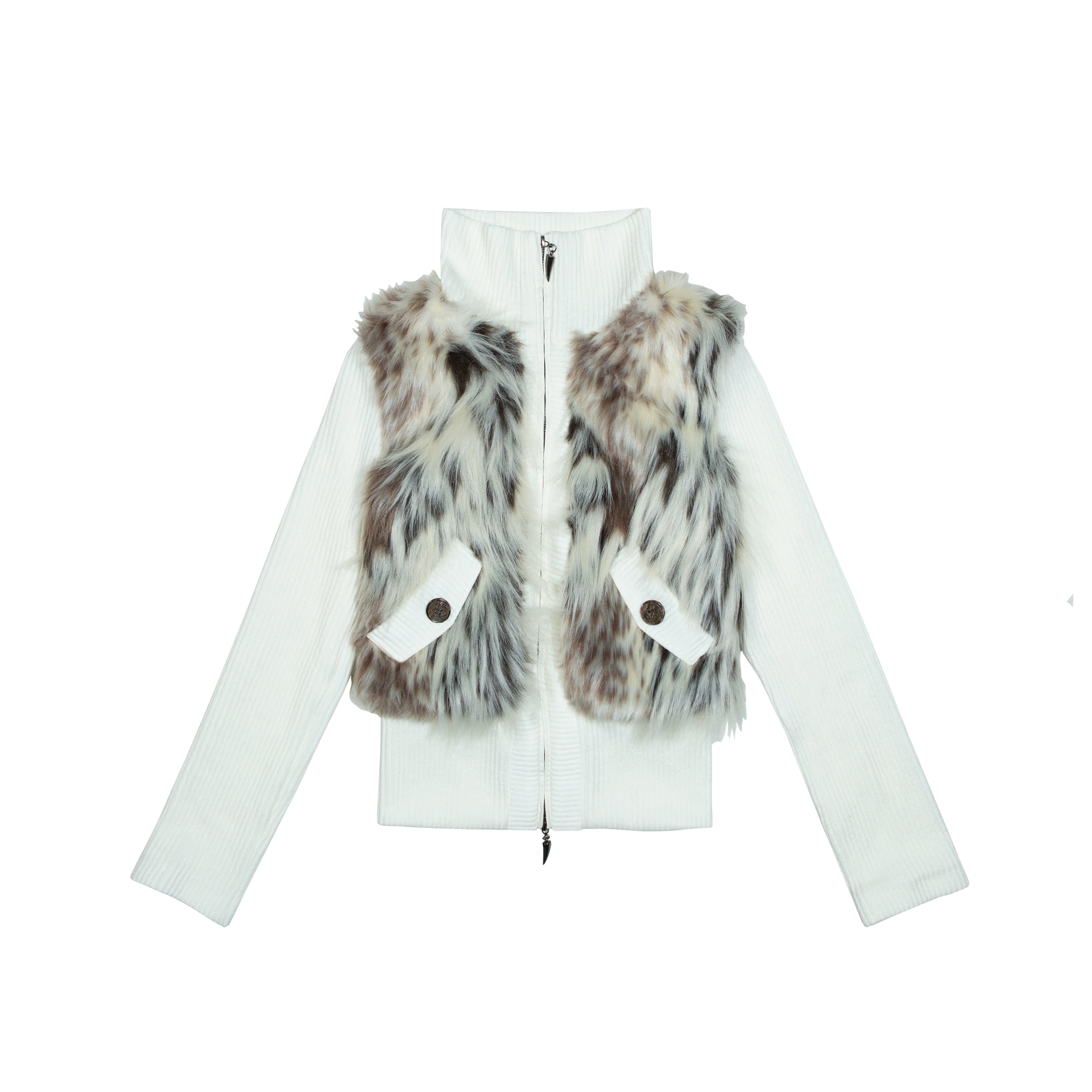 fur slim knit