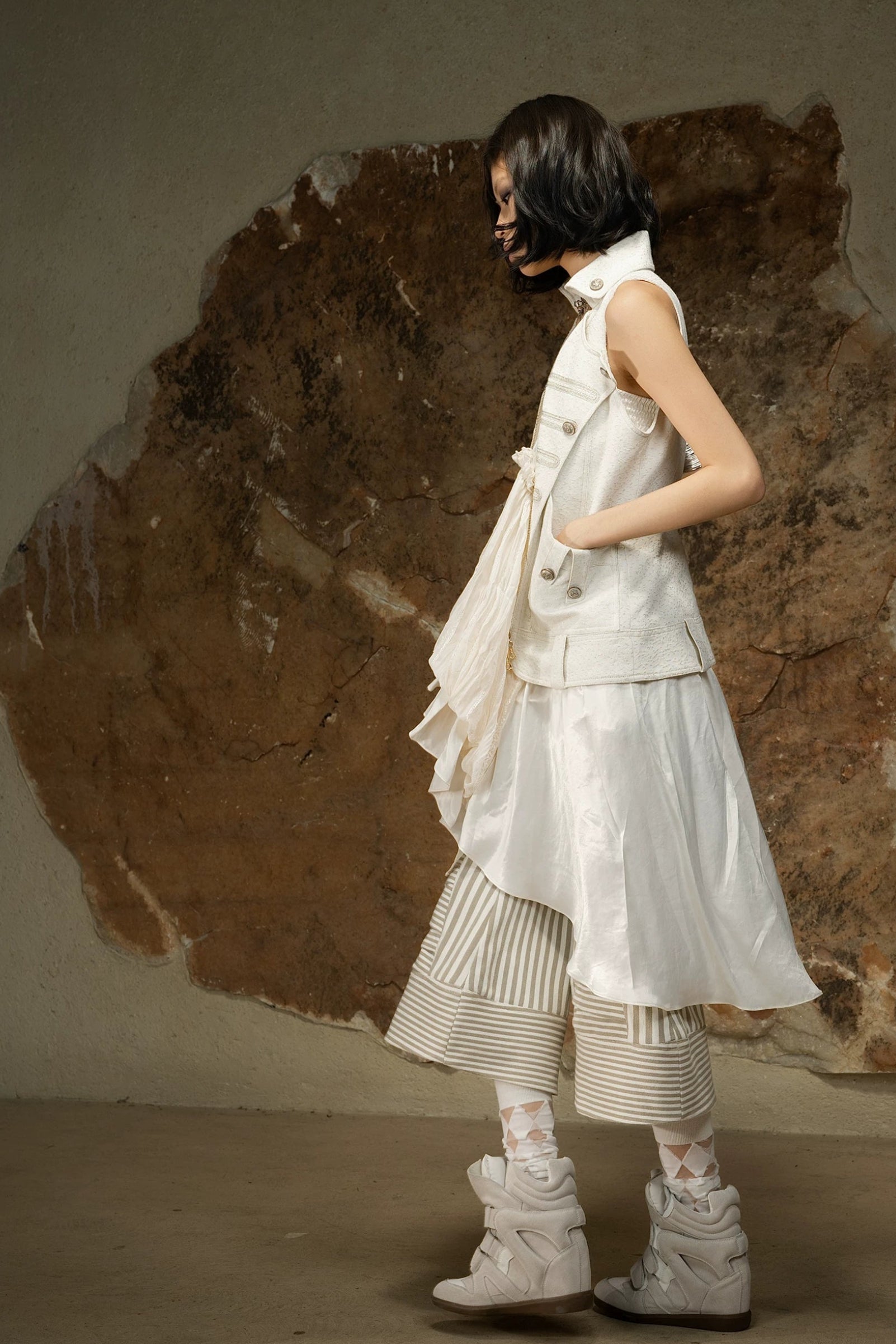 romance layered skirt